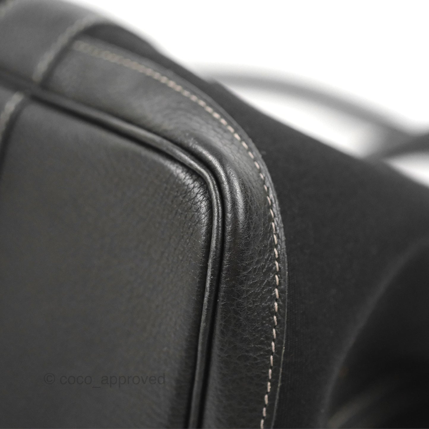 Hermès Garden Party 36 Canvas Black