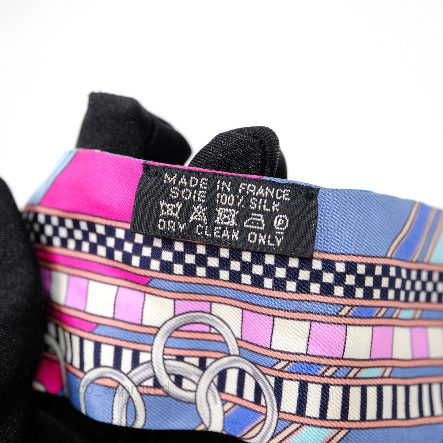 Hermès Brides et Gris-Gris Silk Twilly