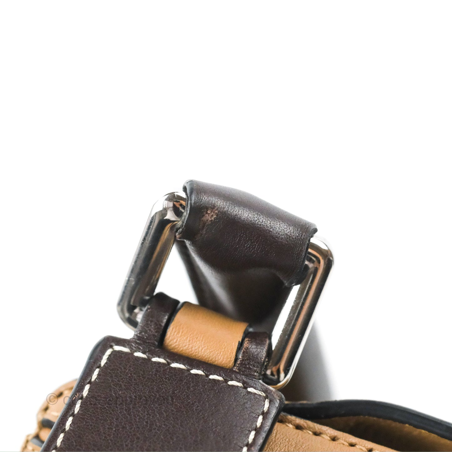 Loewe Small Puzzle Bag Brown Two Tone Calfskin