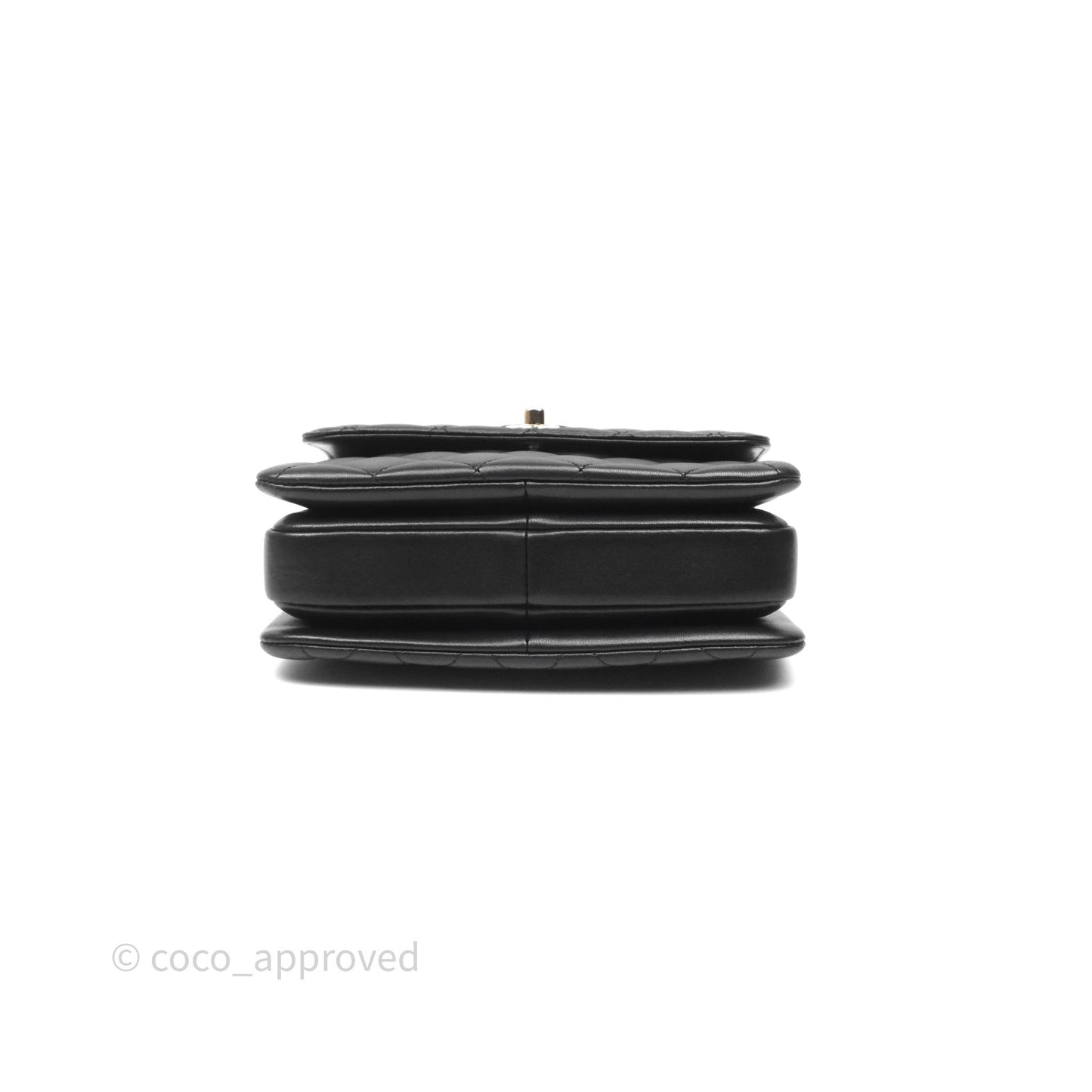 Chanel Trendy CC Mini Black Lambskin Gold Hardware