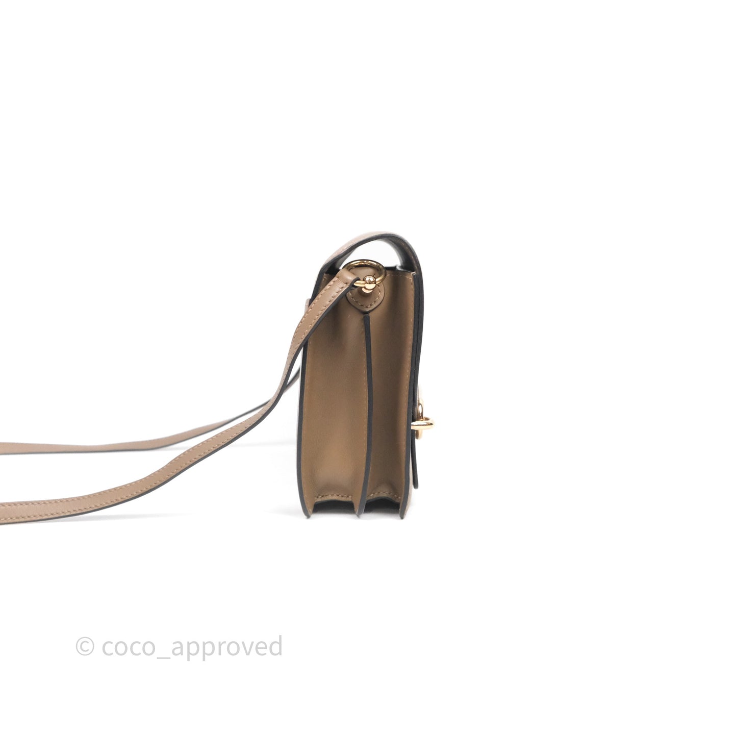 Hermès Roulis Mini Beige De Weimar D0 Veau Swift Gold Hardware