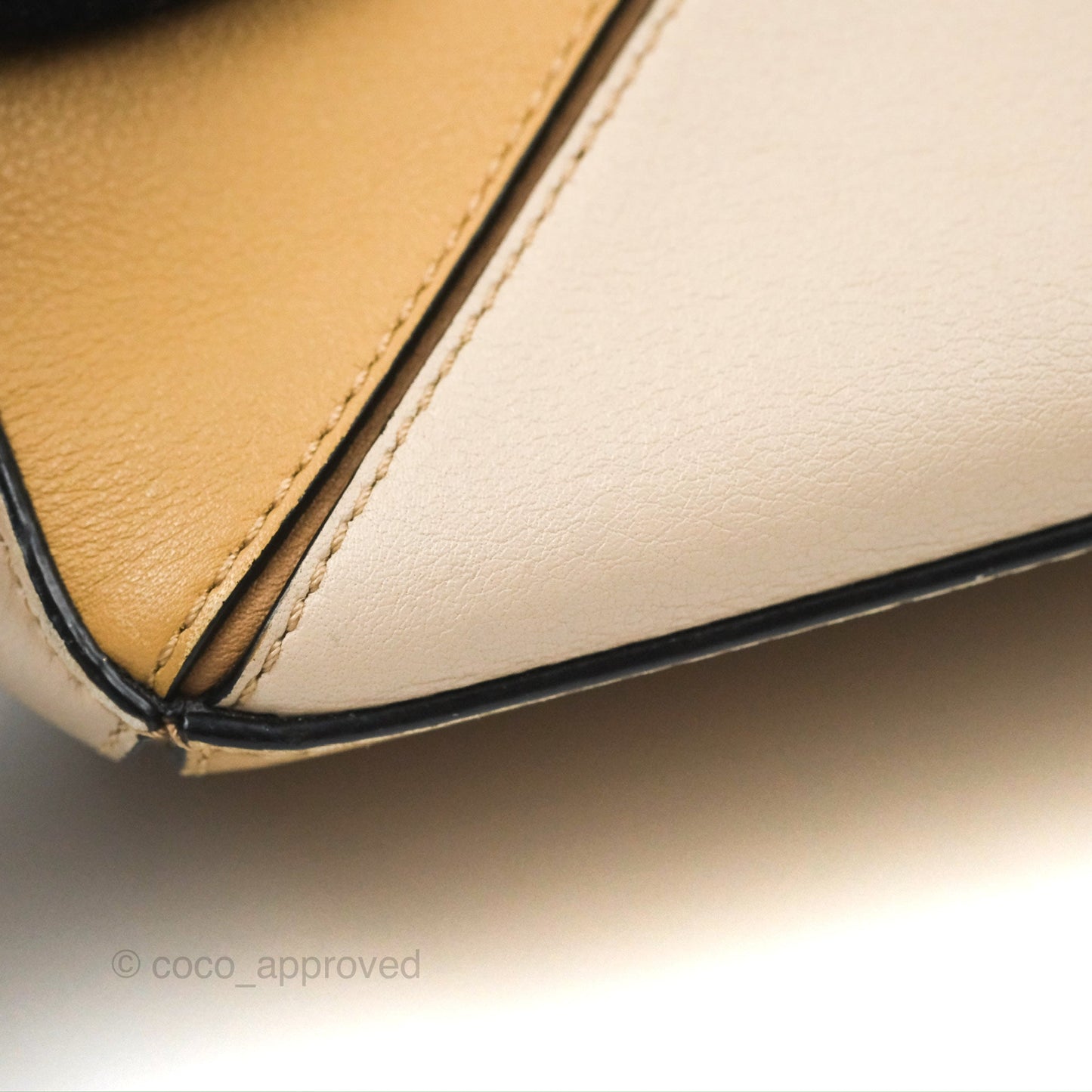 Loewe Small Puzzle Bag Brown Two Tone Calfskin