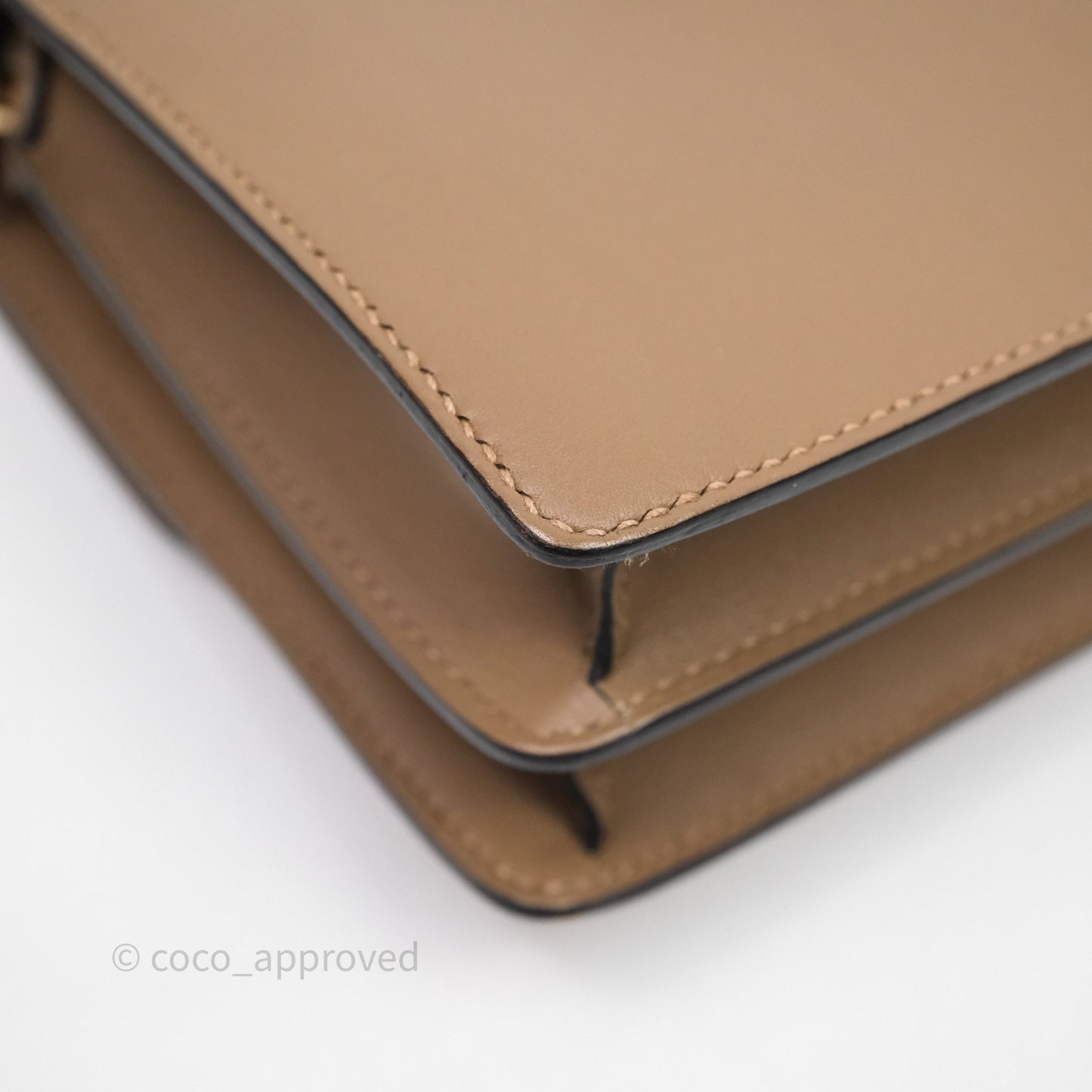 Hermès Roulis Mini Beige De Weimar D0 Veau Swift Gold Hardware