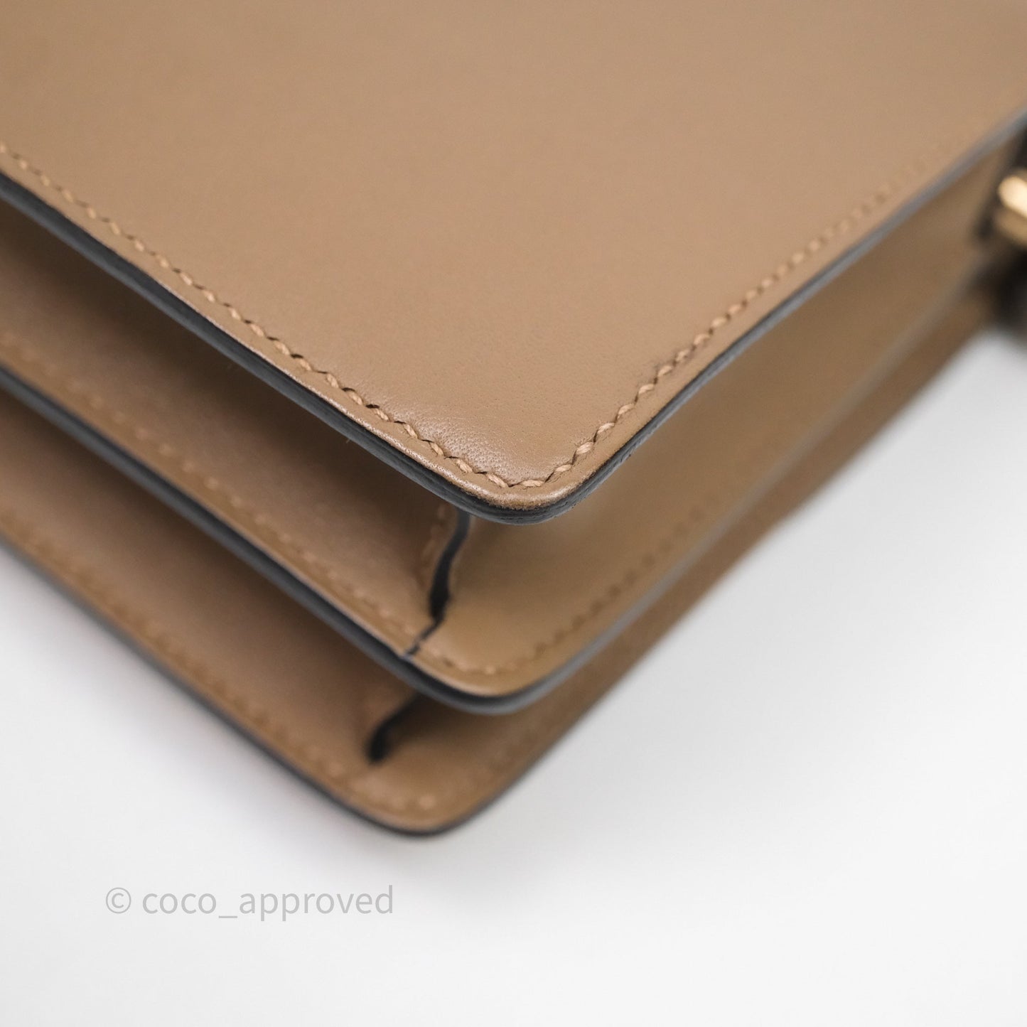 Hermès Roulis Mini Beige De Weimar D0 Veau Swift Gold Hardware