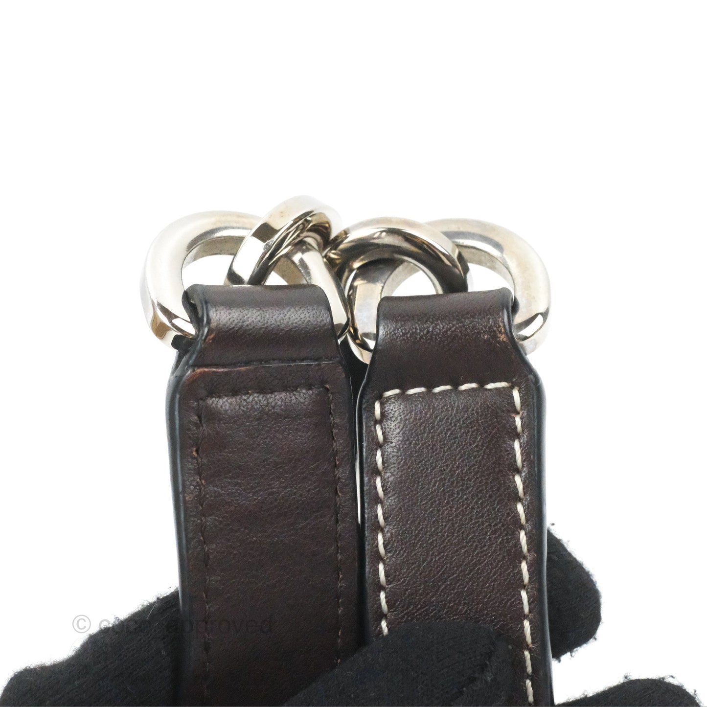 Loewe Small Puzzle Bag Brown Two Tone Calfskin