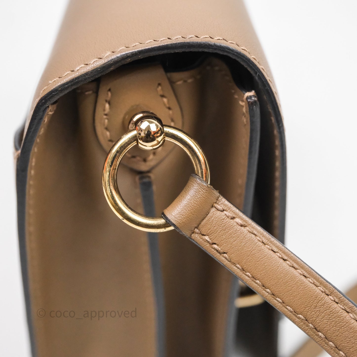 Hermès Roulis Mini Beige De Weimar D0 Veau Swift Gold Hardware