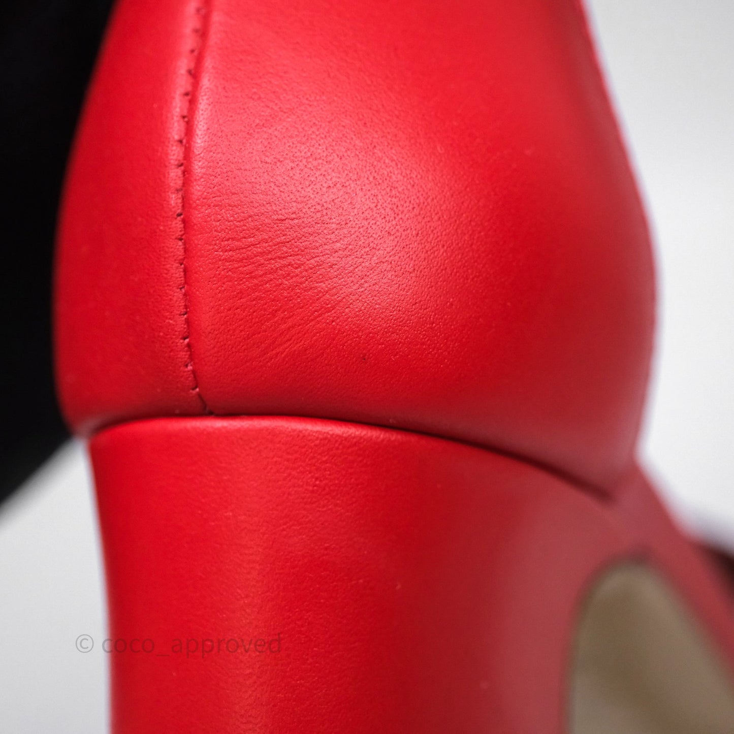 Hermes Manege Ankle Wrap Sandals Red Size 36