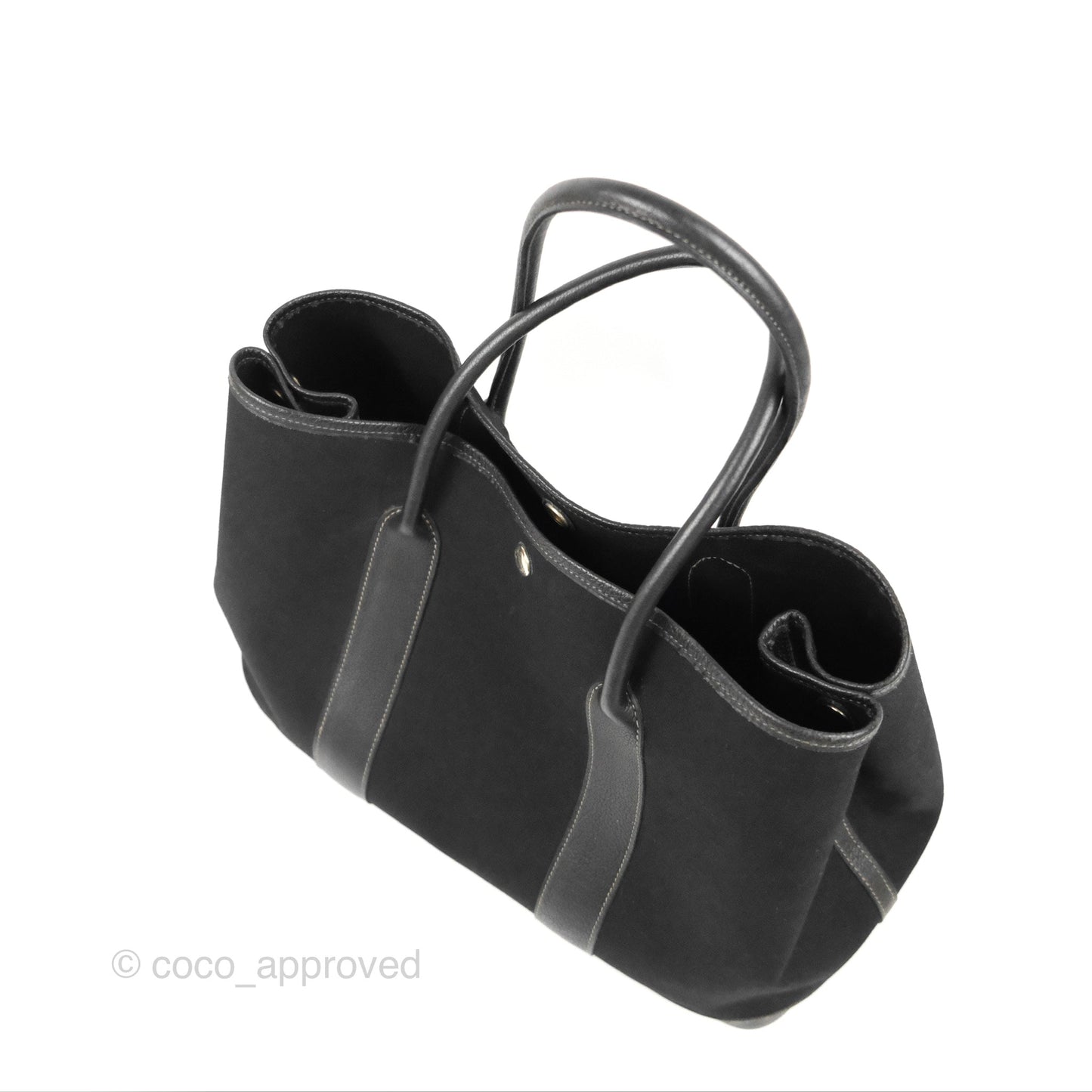 Hermès Garden Party 36 Canvas Black
