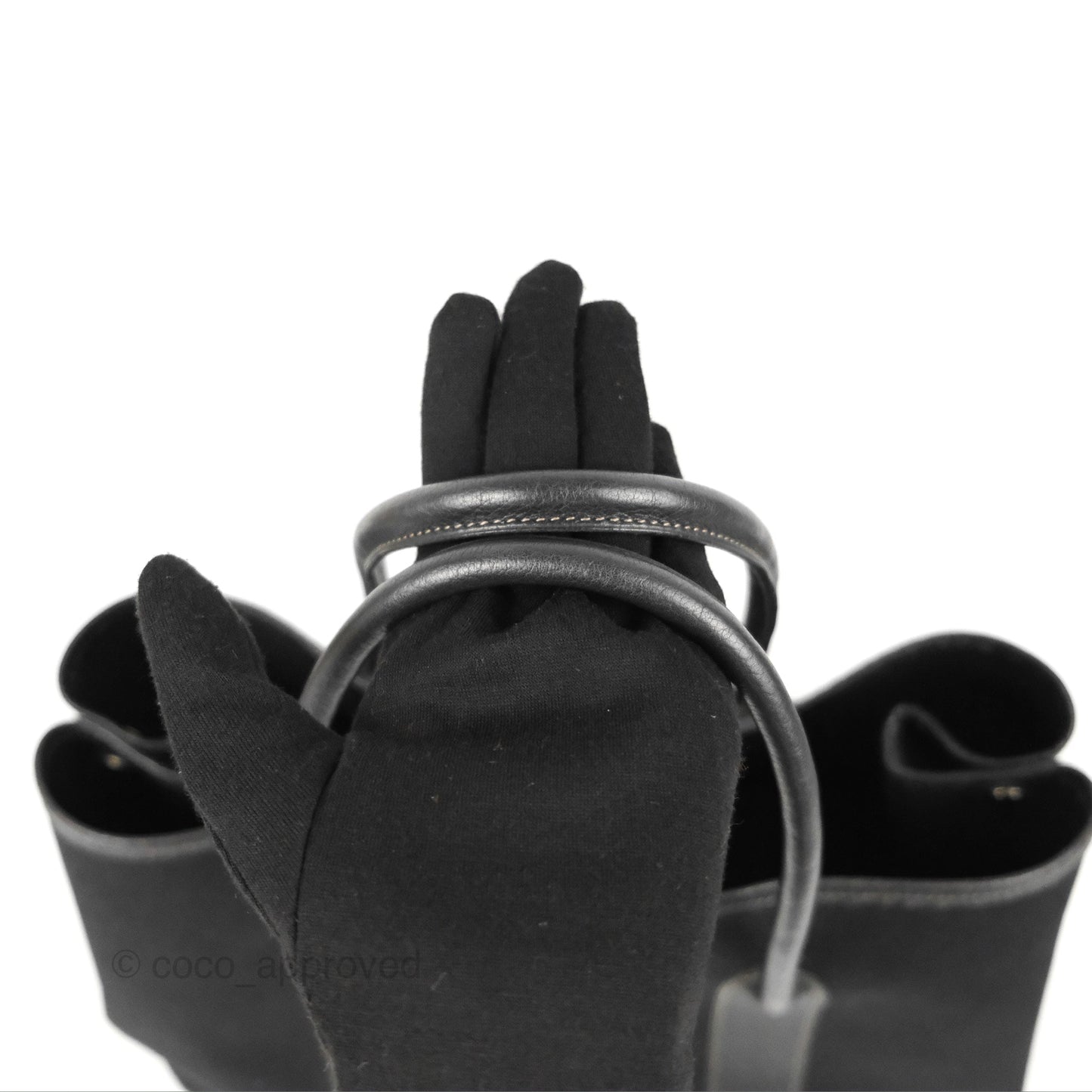 Hermès Garden Party 36 Canvas Black