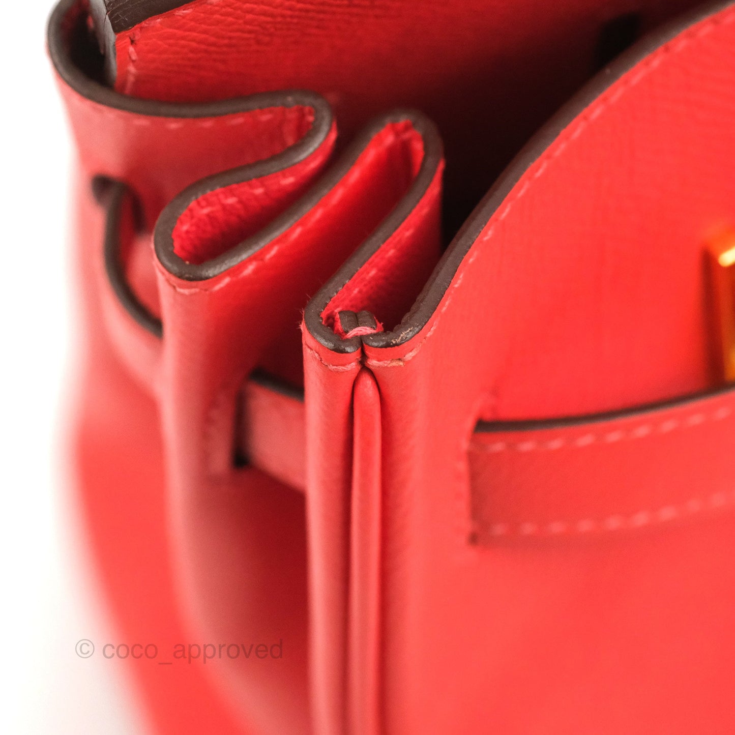 Hermès Birkin Retourne 30 Rose Jaipur Epsom Gold Hardware