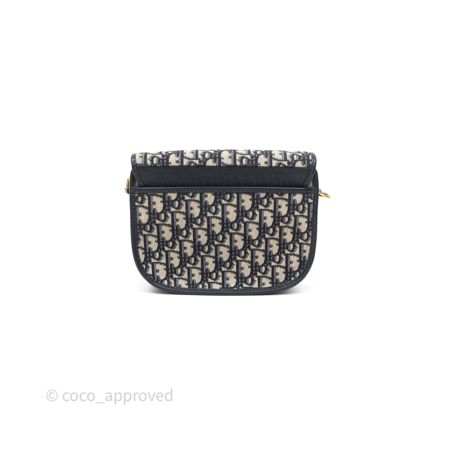 Dior Medium Bobby Bag Blue Oblique Jacquard Canvas
