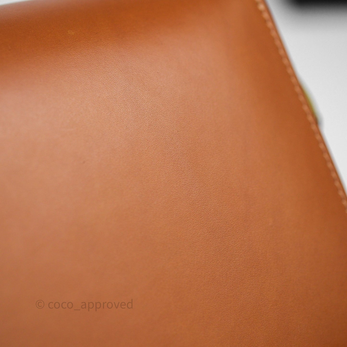 Celine Teen Triomphe Bag Tan Natural Calfskin Gold Hardware