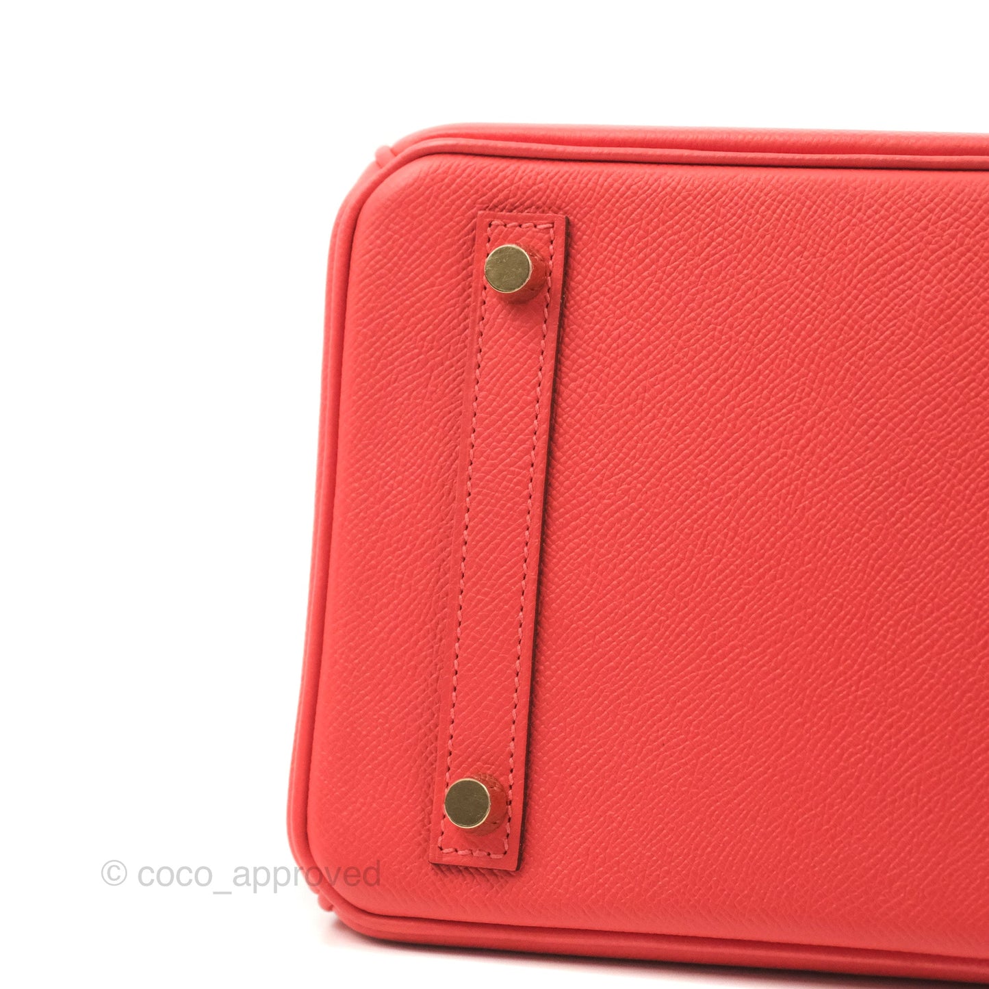Hermès Birkin Retourne 30 Rose Jaipur Epsom Gold Hardware