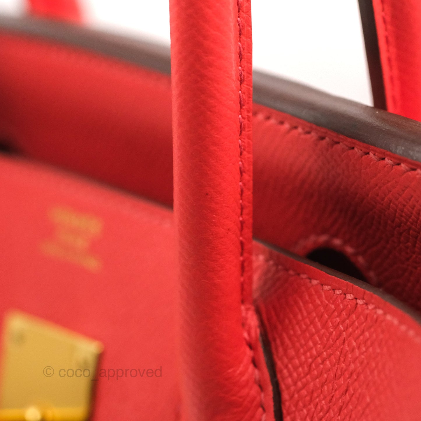 Hermès Birkin Retourne 30 Rose Jaipur Epsom Gold Hardware