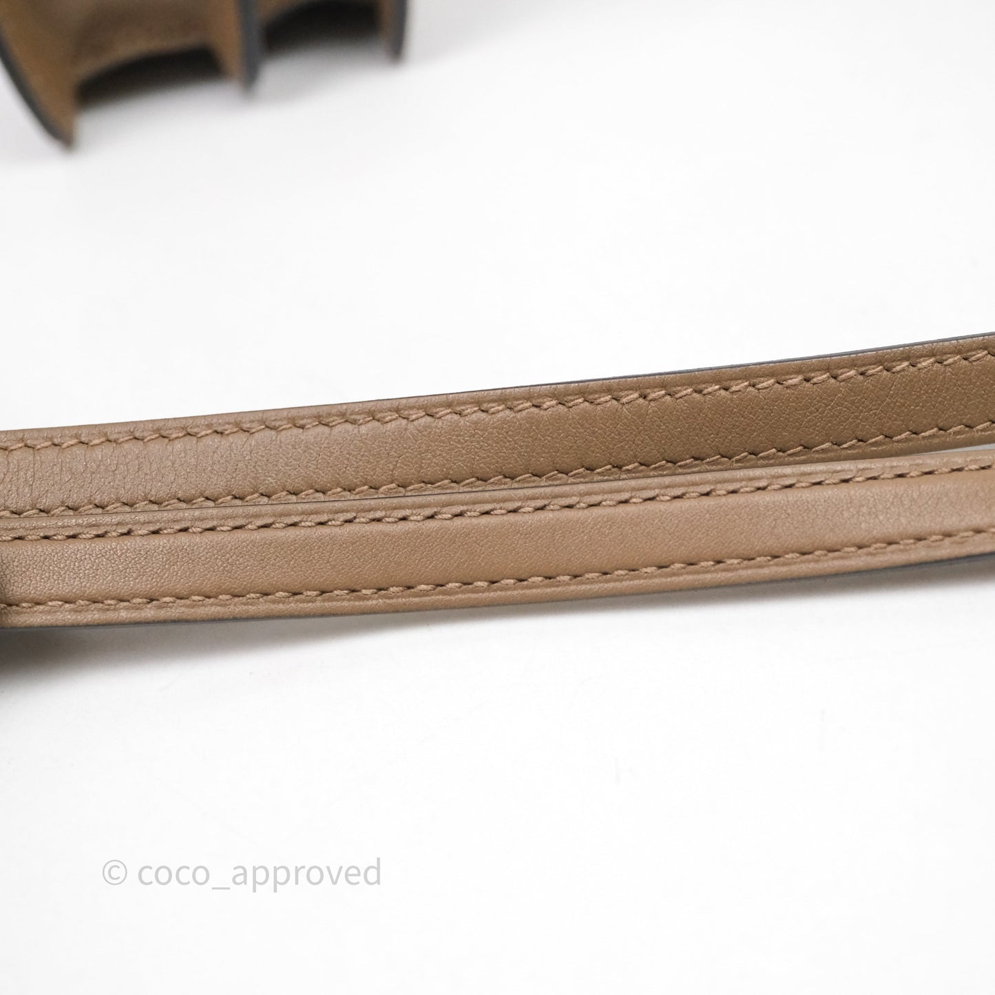 Hermès Roulis Mini Beige De Weimar D0 Veau Swift Gold Hardware