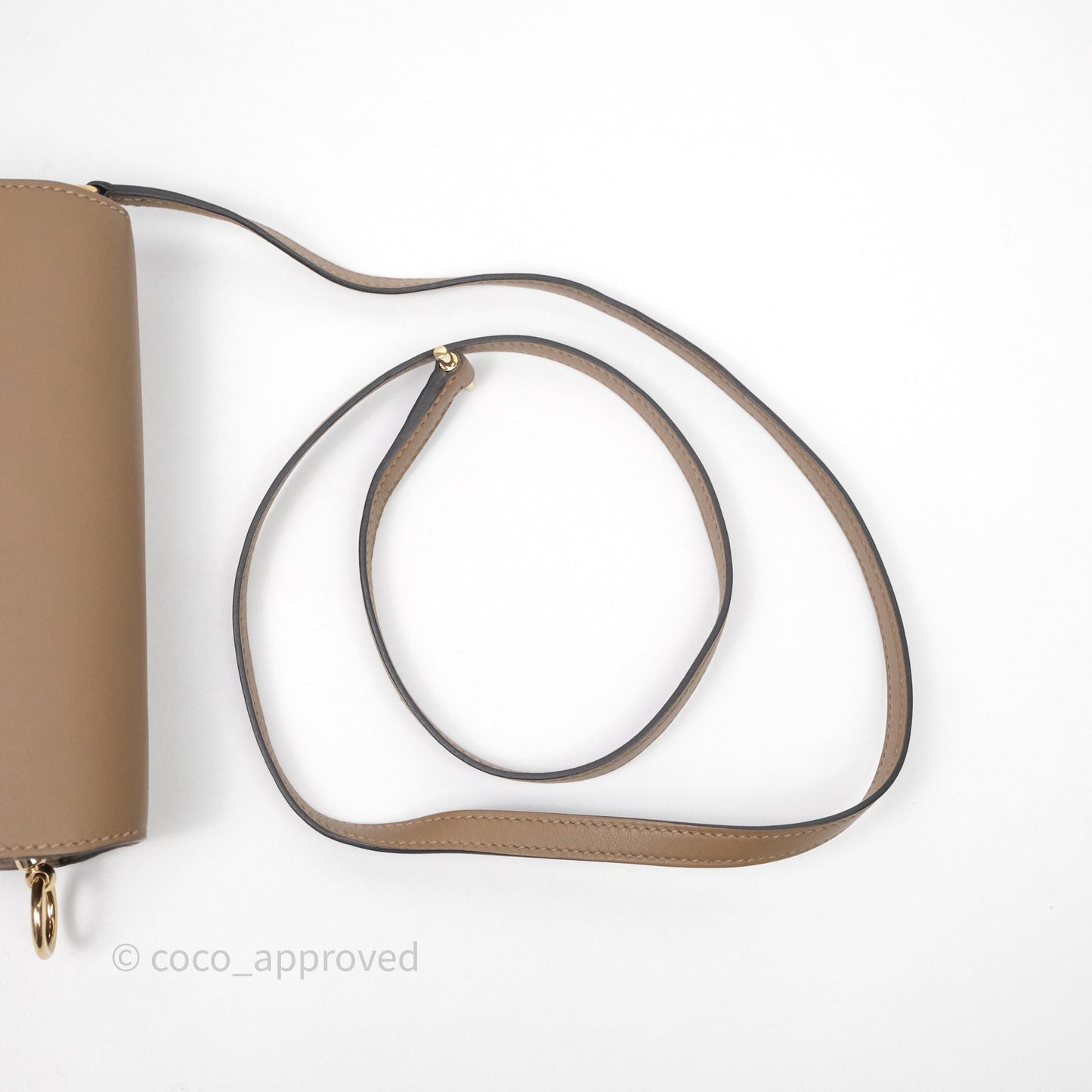 Hermès Roulis Mini Beige De Weimar D0 Veau Swift Gold Hardware