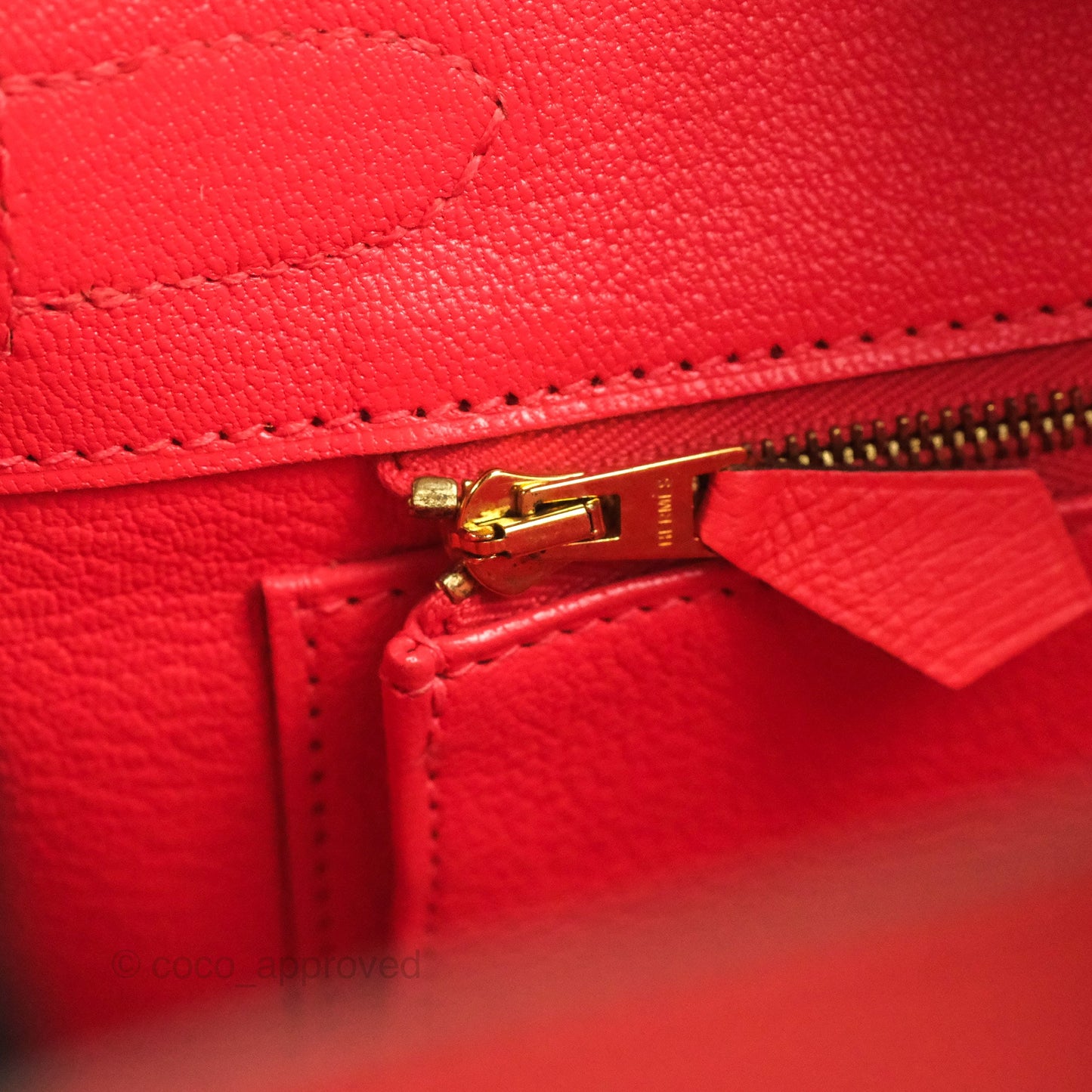 Hermès Birkin Retourne 30 Rose Jaipur Epsom Gold Hardware