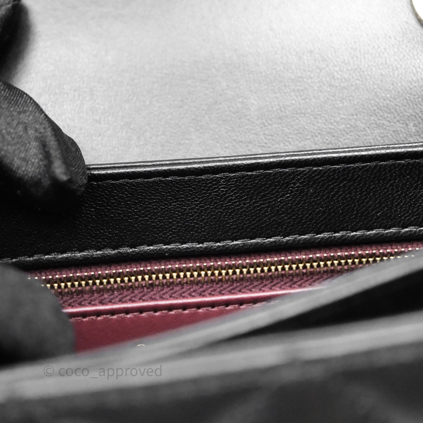 Chanel Trendy CC Mini Black Lambskin Gold Hardware