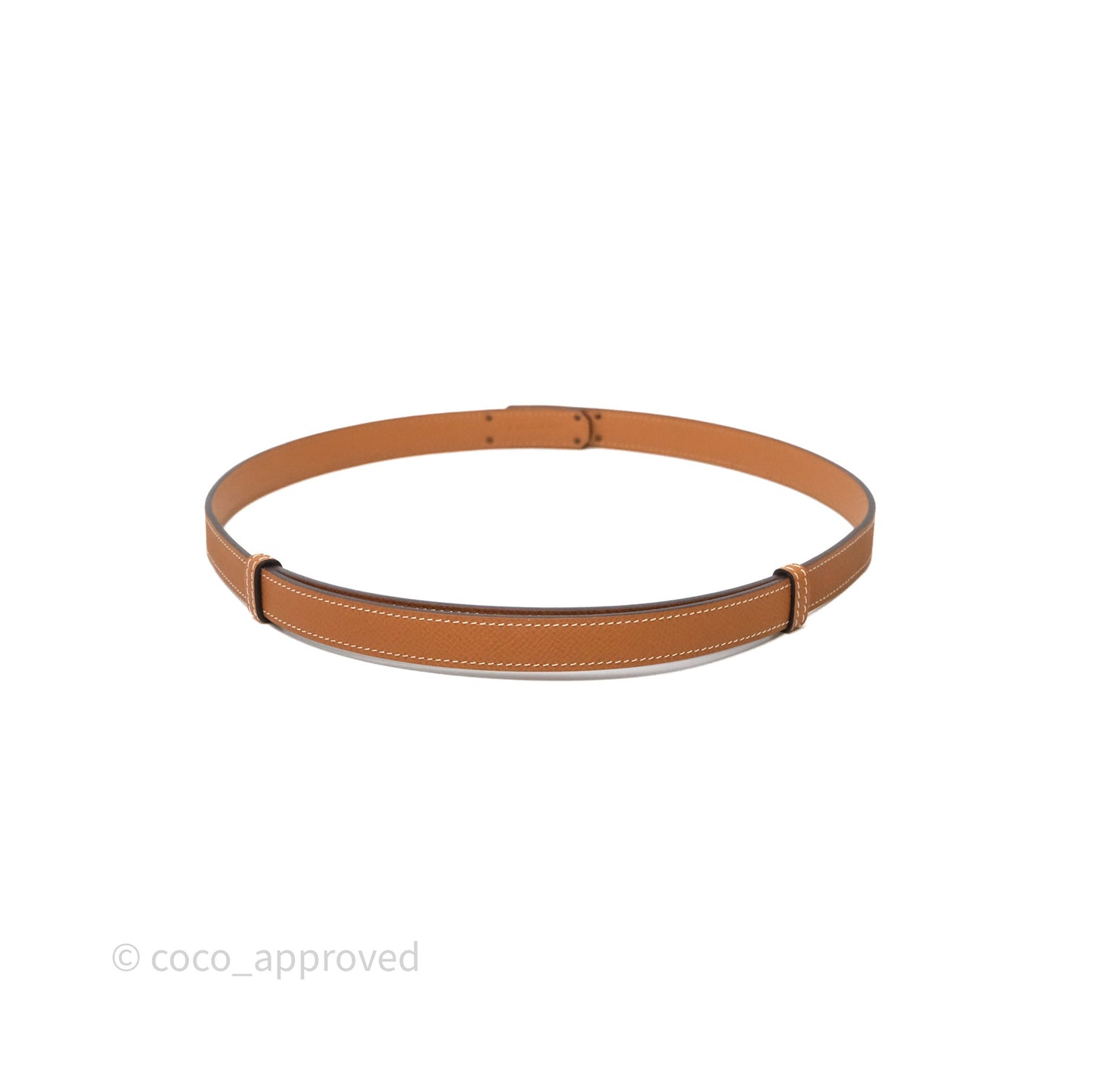 Hermès Kelly Buckle Belt Gold 37 Epsom Gold Hardware