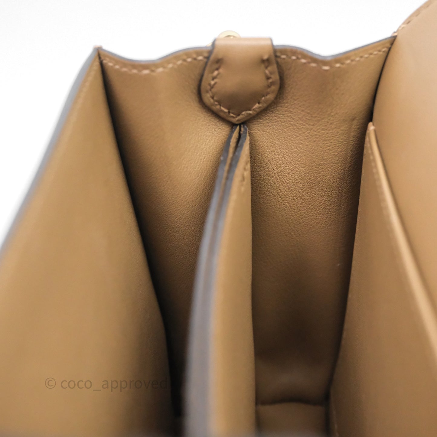 Hermès Roulis Mini Beige De Weimar D0 Veau Swift Gold Hardware