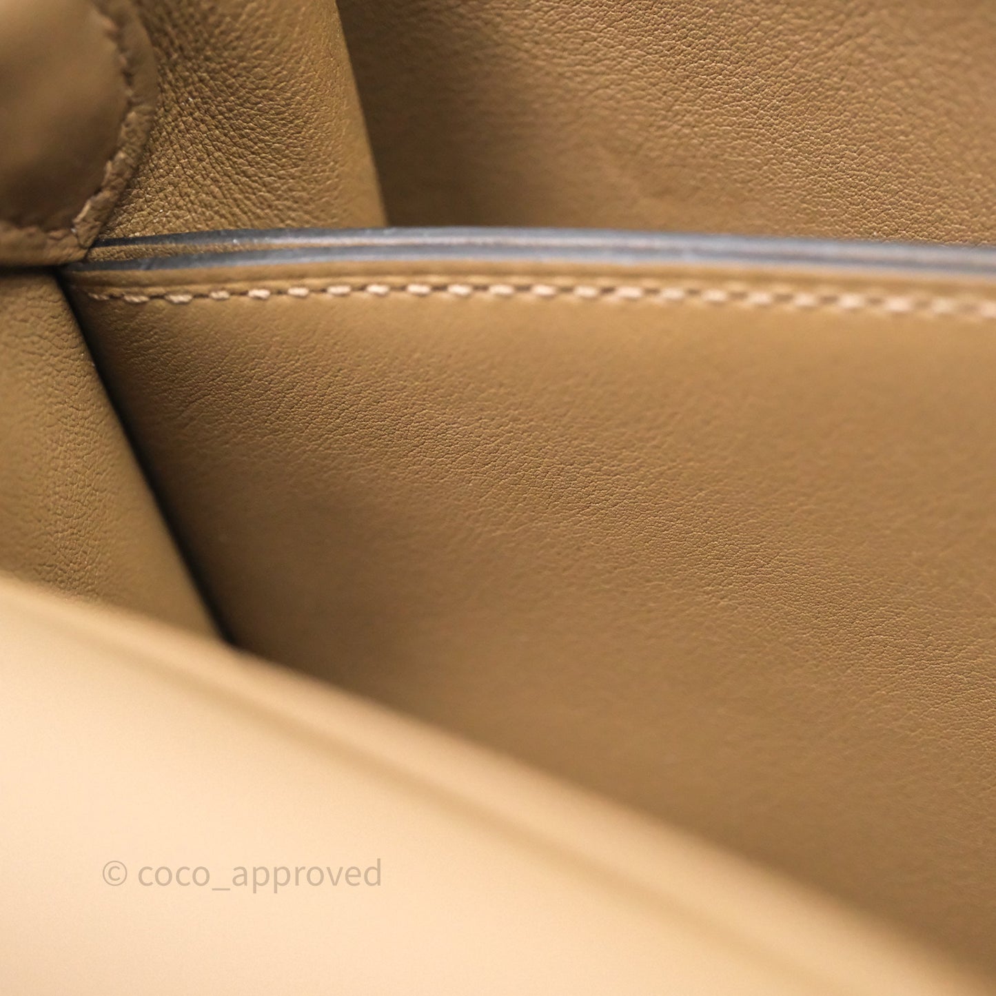 Hermès Roulis Mini Beige De Weimar D0 Veau Swift Gold Hardware