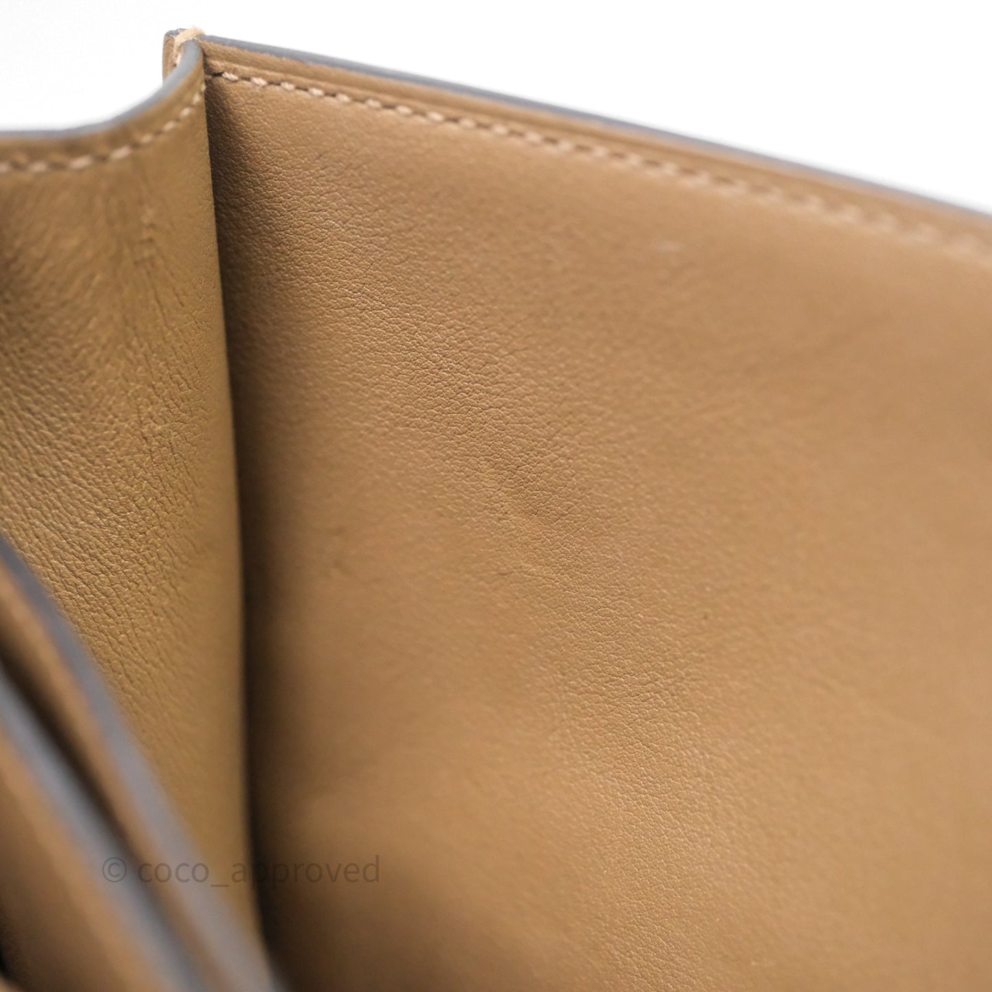 Hermès Roulis Mini Beige De Weimar D0 Veau Swift Gold Hardware