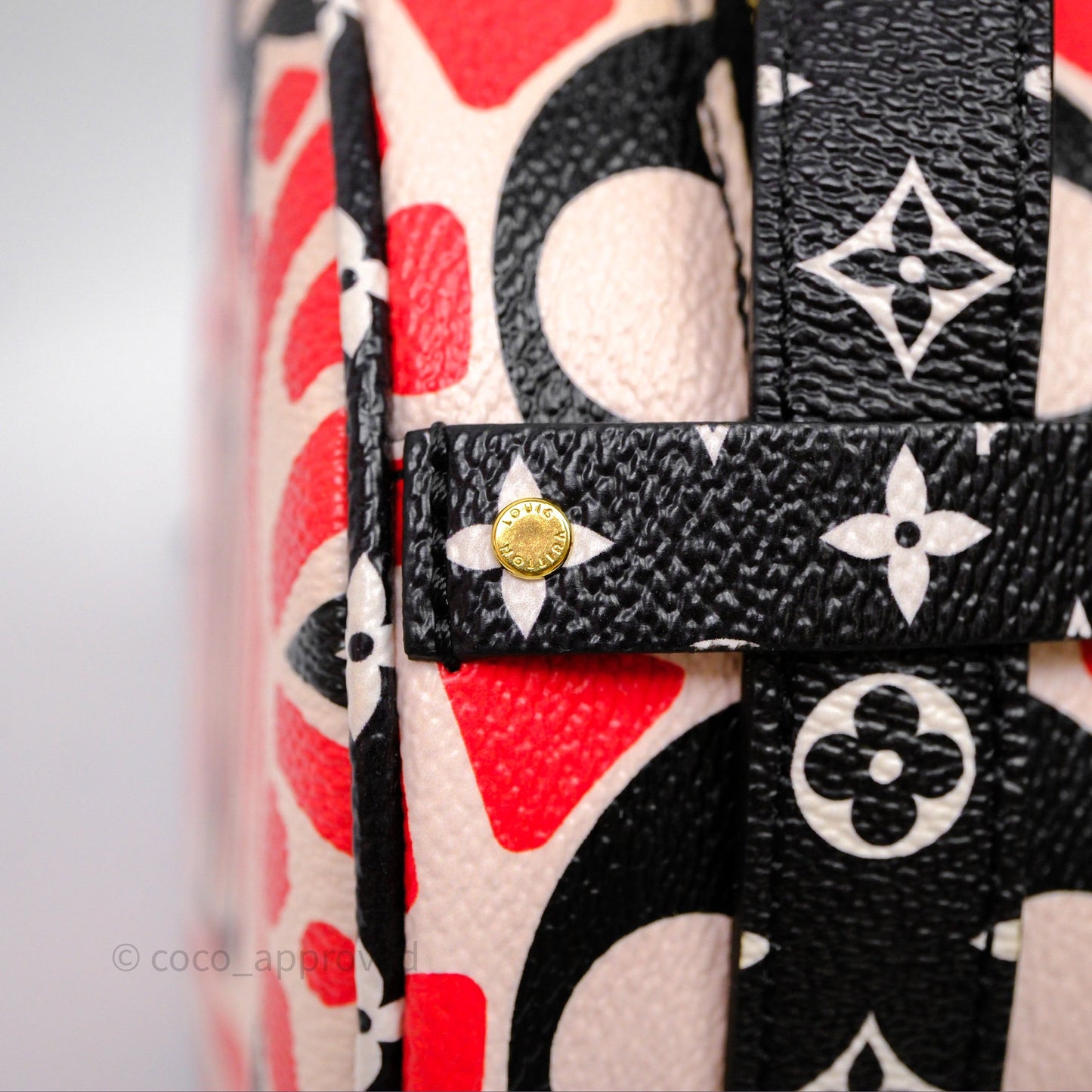 Louis Vuitton Giant Crafty Boite Chapeau Souple Monogram Shoulder Bag