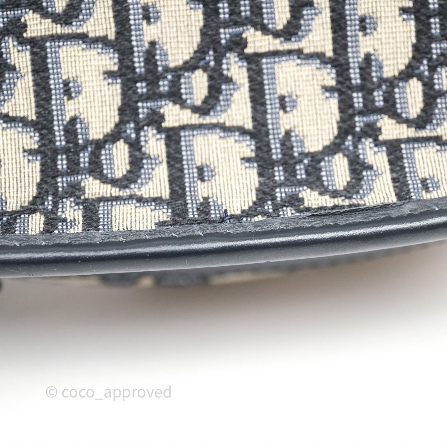 Dior Medium Bobby Bag Blue Oblique Jacquard Canvas