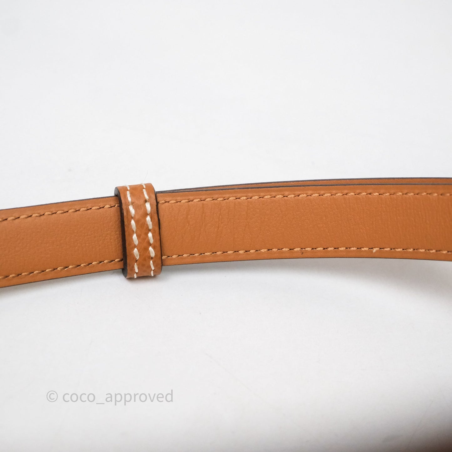 Hermès Kelly Buckle Belt Gold 37 Epsom Gold Hardware