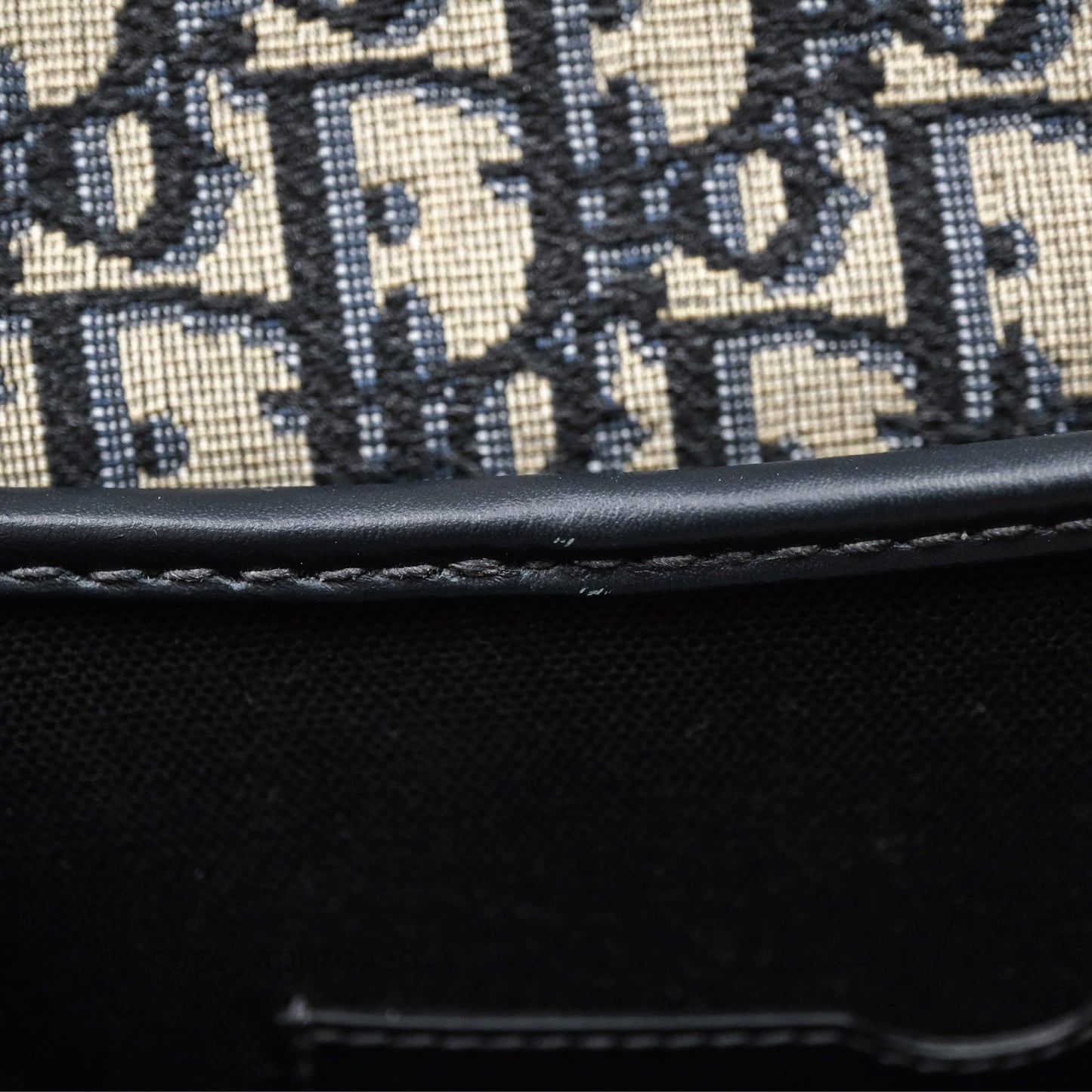 Dior Medium Bobby Bag Blue Oblique Jacquard Canvas