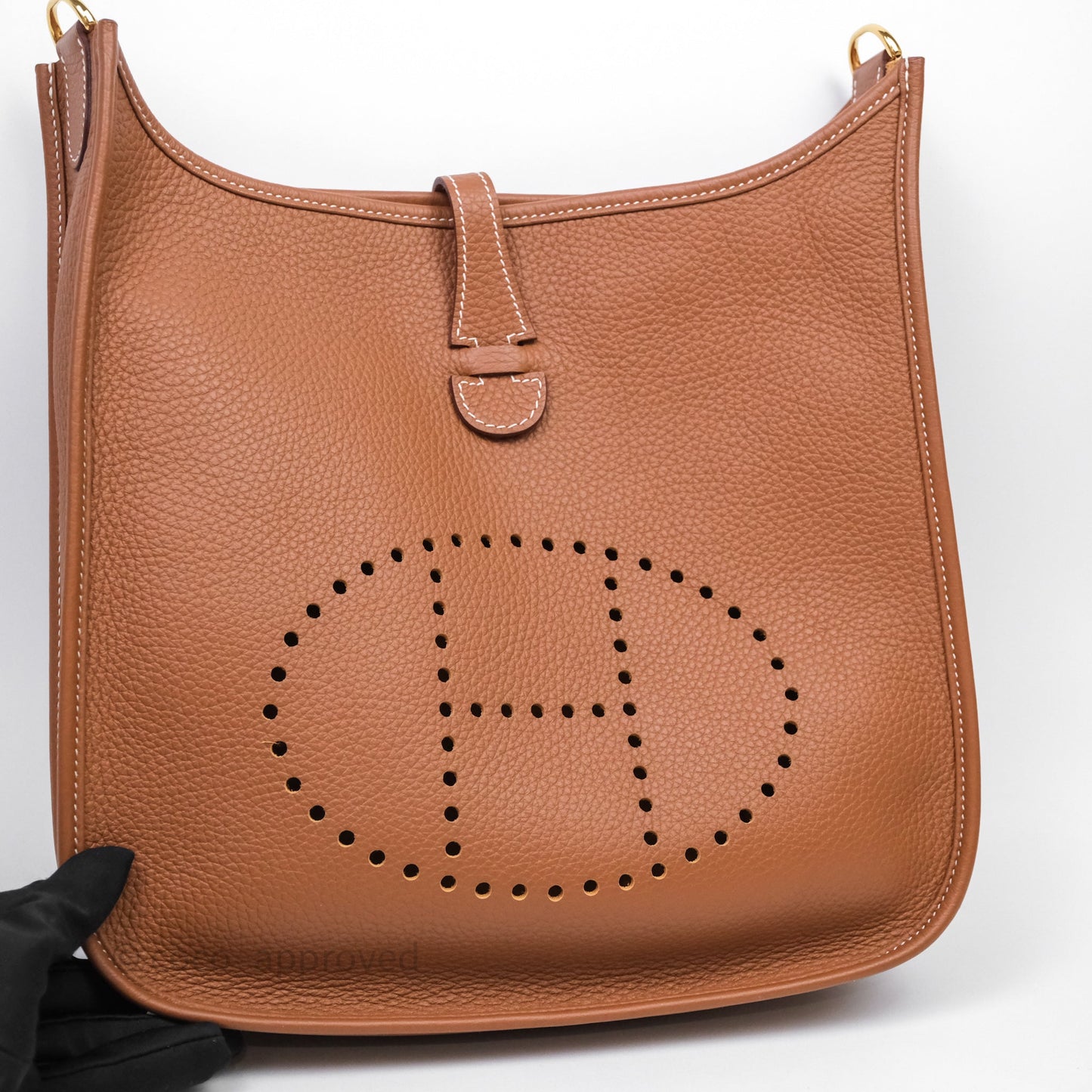 Hermes Evelyne III 29 Gold Clemence Gold Hardware