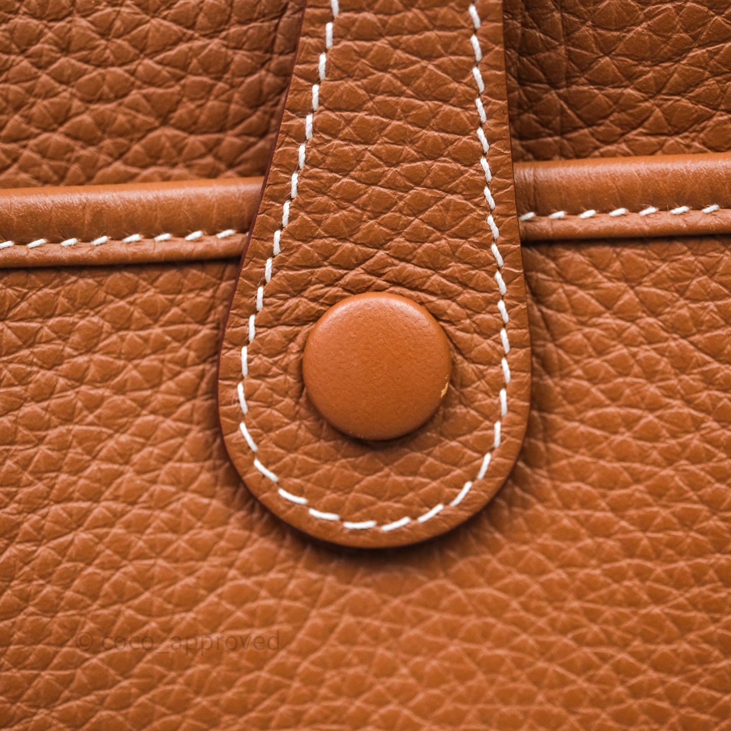 Hermes Evelyne III 29 Gold Clemence Gold Hardware
