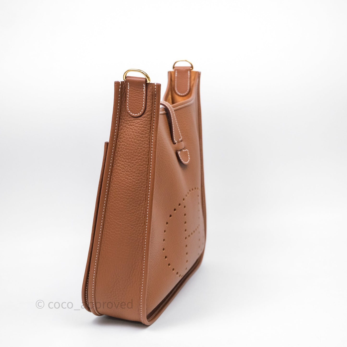 Hermes Evelyne III 29 Gold Clemence Gold Hardware