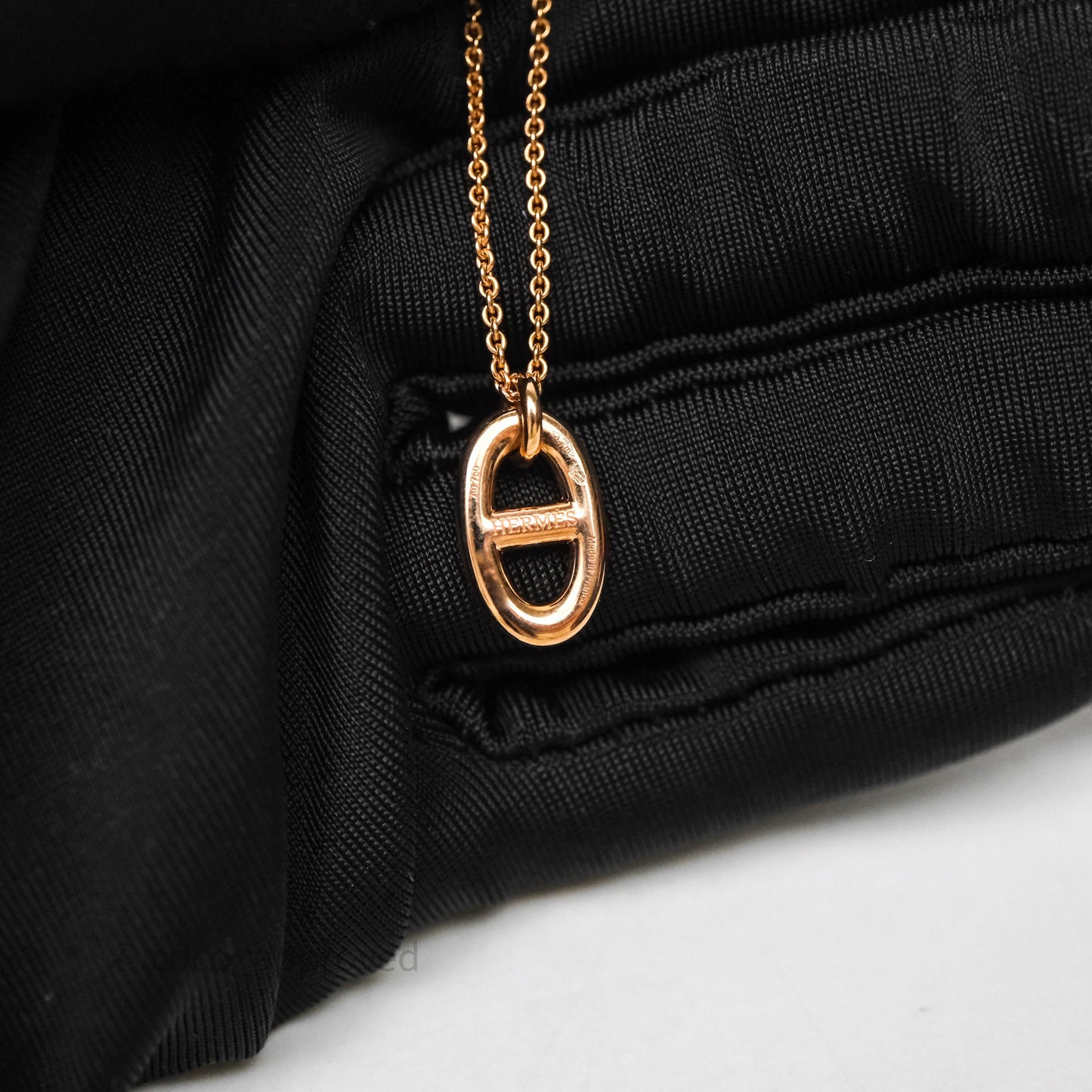 Hermès Farandole Pendant Necklace PM Rose Gold