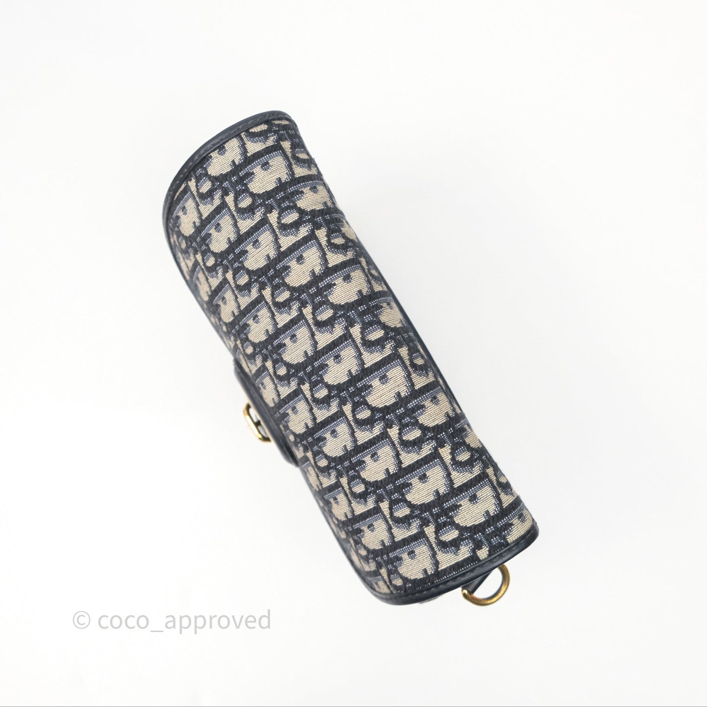 Dior Medium Bobby Bag Blue Oblique Jacquard Canvas
