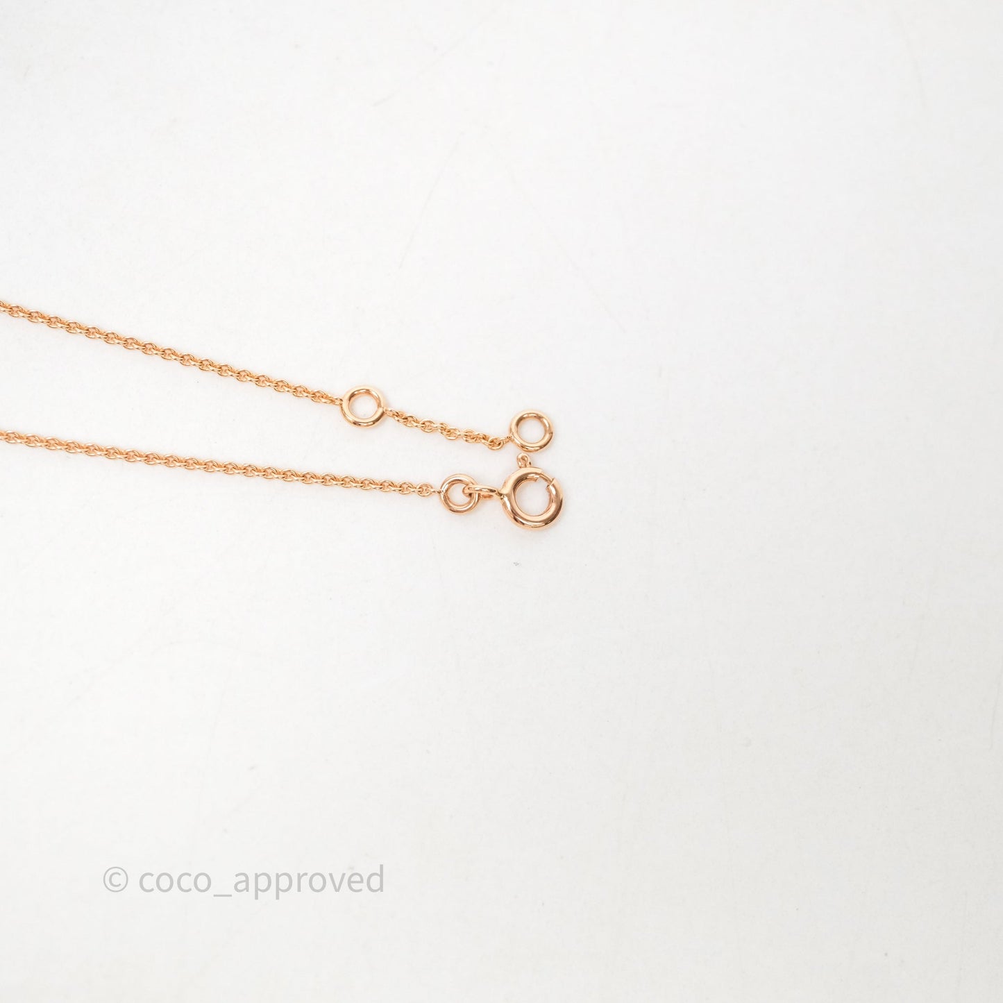 Hermès Farandole Pendant Necklace PM Rose Gold