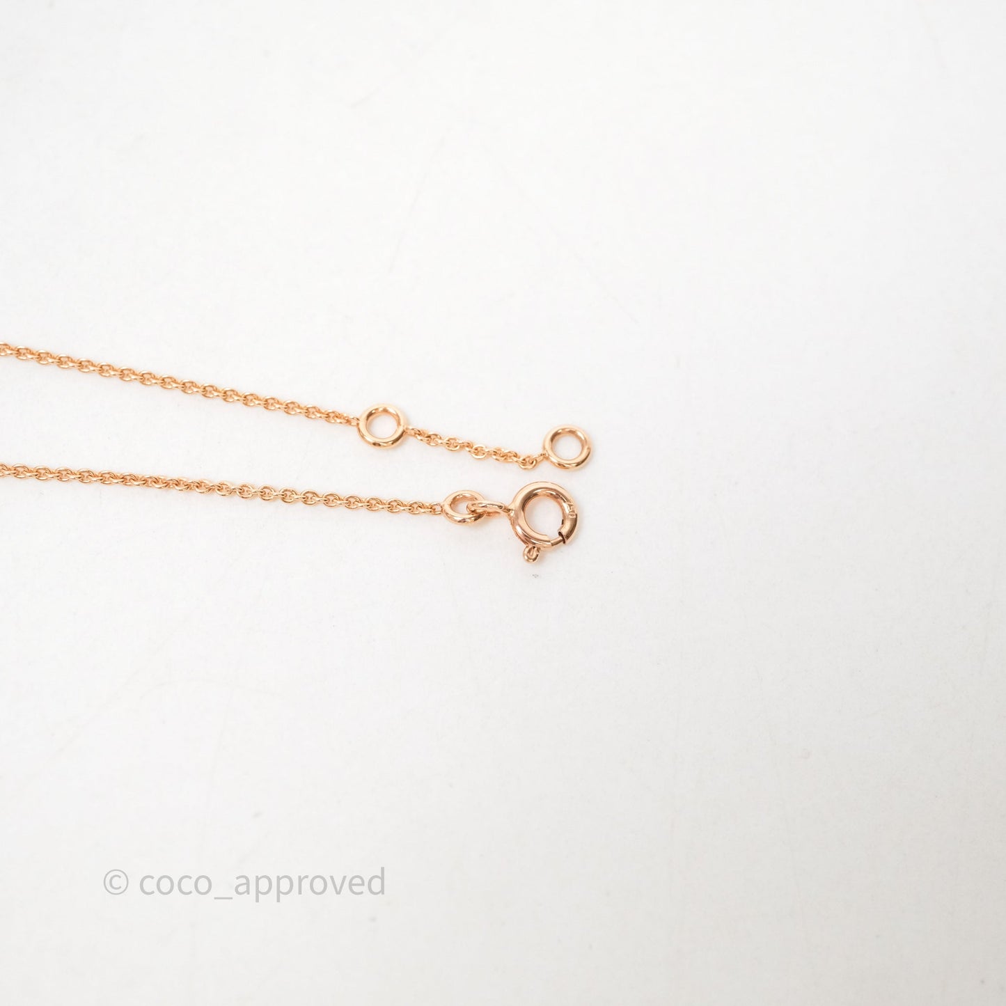 Hermès Farandole Pendant Necklace PM Rose Gold