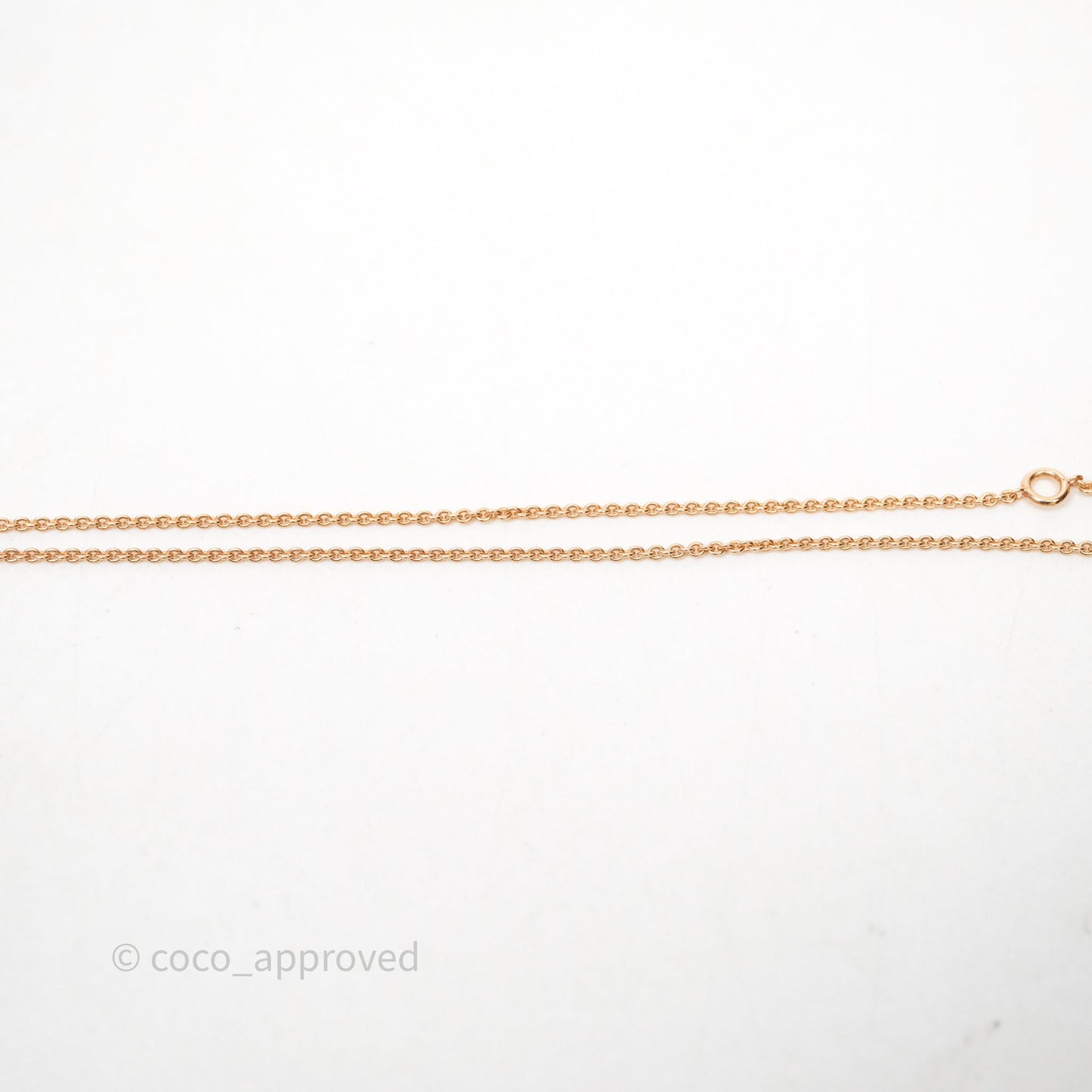 Hermès Farandole Pendant Necklace PM Rose Gold