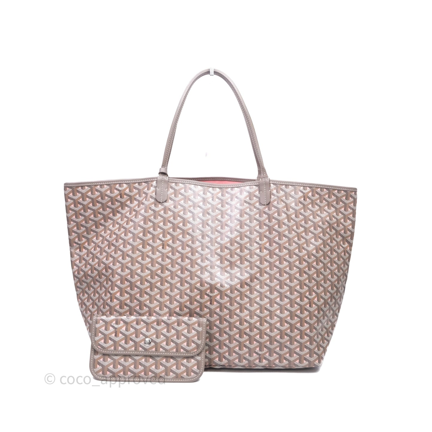 Goyard Saint Louis Goyardine Canvas⁣⁣⁣⁣⁣⁣⁣⁣⁣⁣⁣⁣⁣⁣⁣⁣ Pink GM
