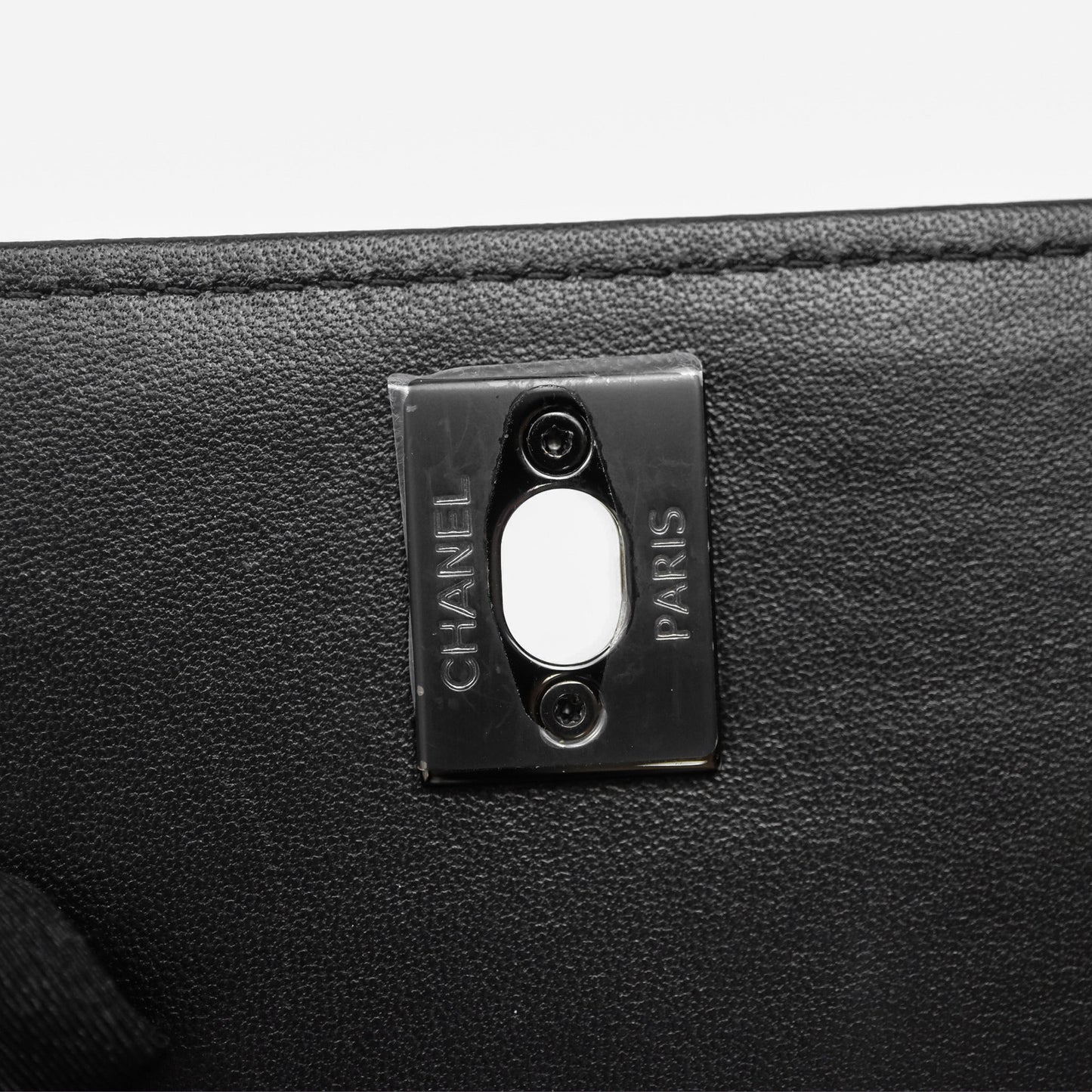Chanel Mini Quilted Trendy CC WOC Wallet On Chain So Black Lambskin