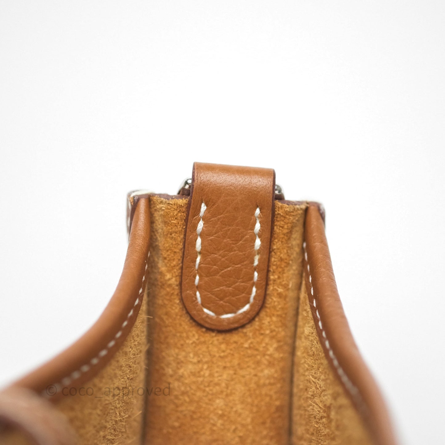 Hermès Mini Evelyne 16 Gold Clemence Palladium Hardware
