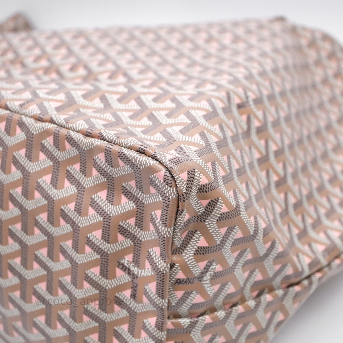 Goyard Saint Louis Goyardine Canvas⁣⁣⁣⁣⁣⁣⁣⁣⁣⁣⁣⁣⁣⁣⁣⁣ Pink GM