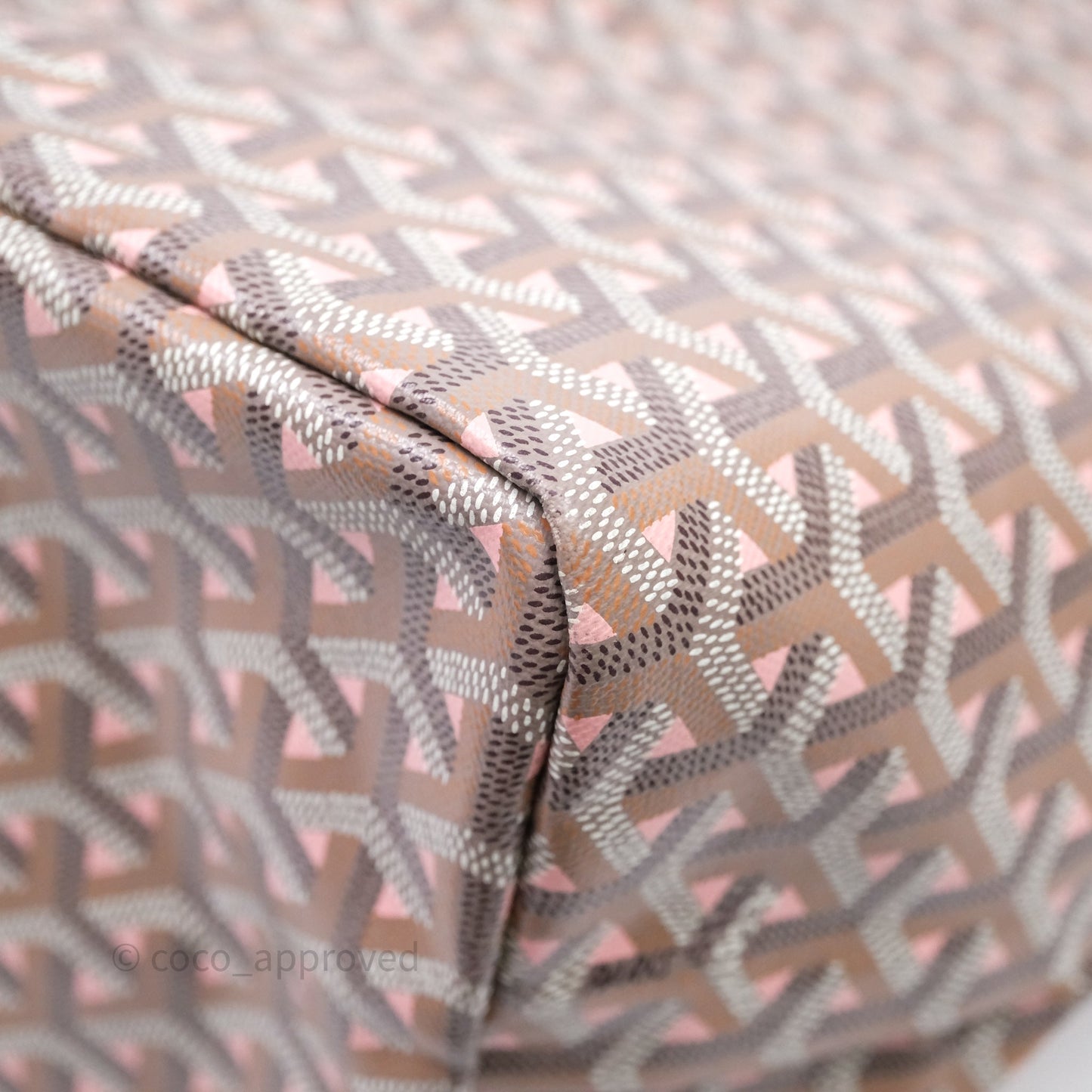 Goyard Saint Louis Goyardine Canvas⁣⁣⁣⁣⁣⁣⁣⁣⁣⁣⁣⁣⁣⁣⁣⁣ Pink GM