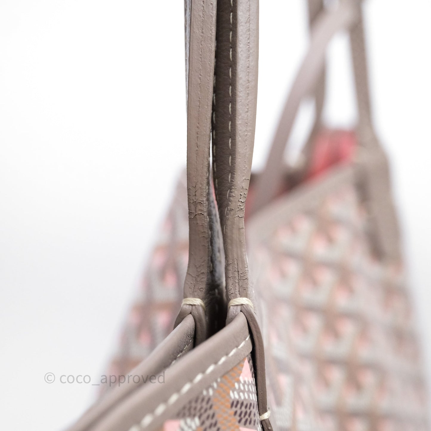 Goyard Saint Louis Goyardine Canvas⁣⁣⁣⁣⁣⁣⁣⁣⁣⁣⁣⁣⁣⁣⁣⁣ Pink GM