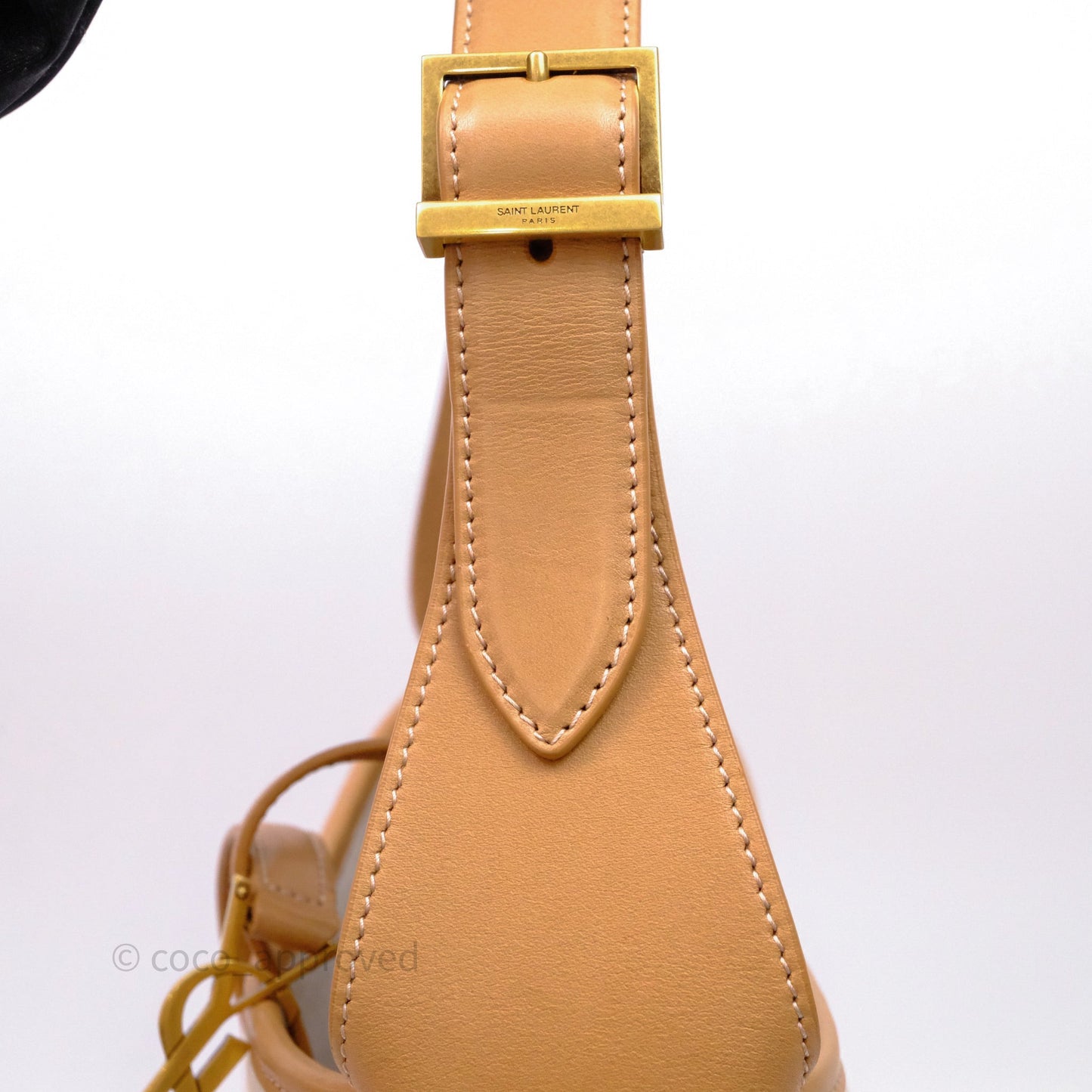 Saint Laurent Small ‘Le 5 a 7’ Hobo Bag Canvas