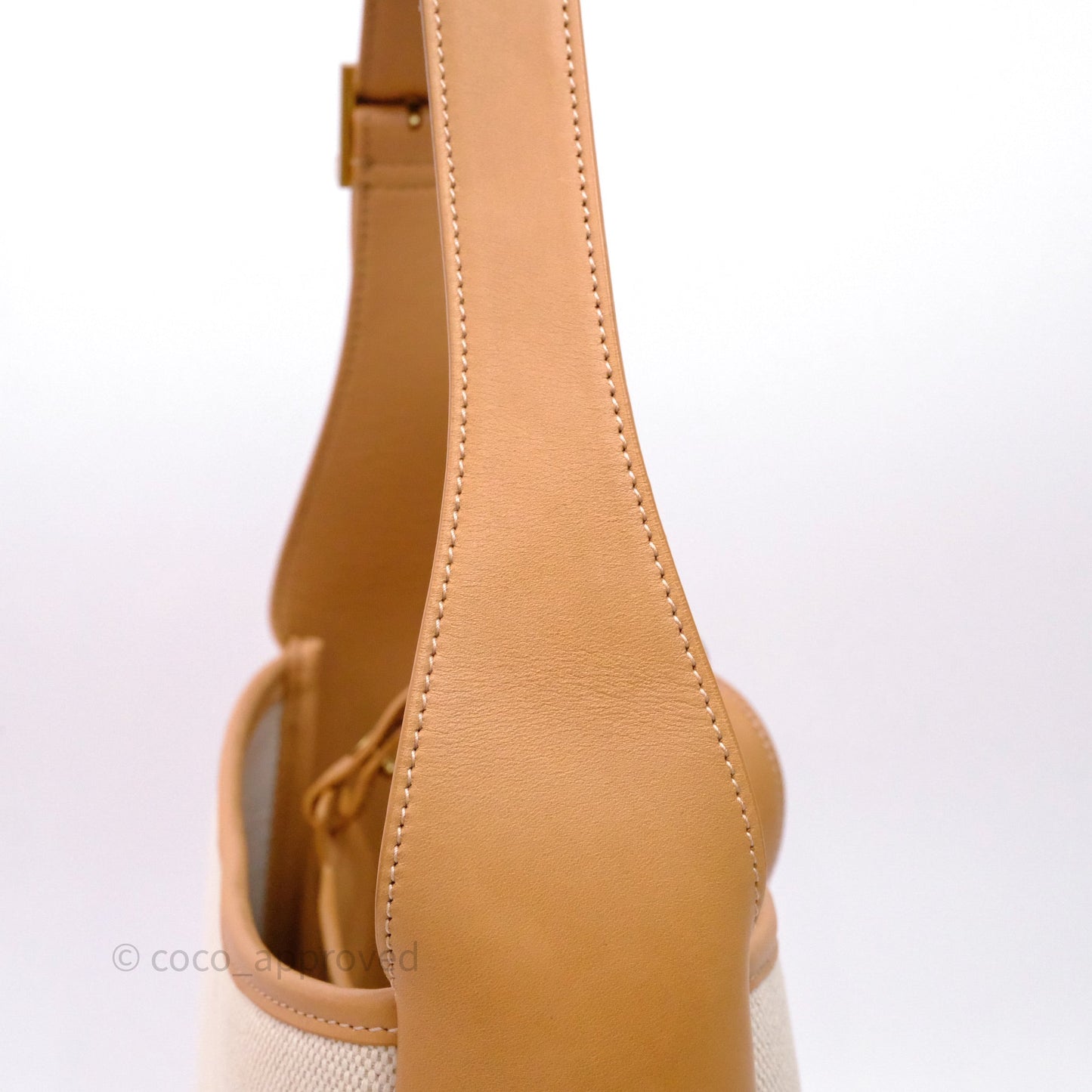 Saint Laurent Small ‘Le 5 a 7’ Hobo Bag Canvas