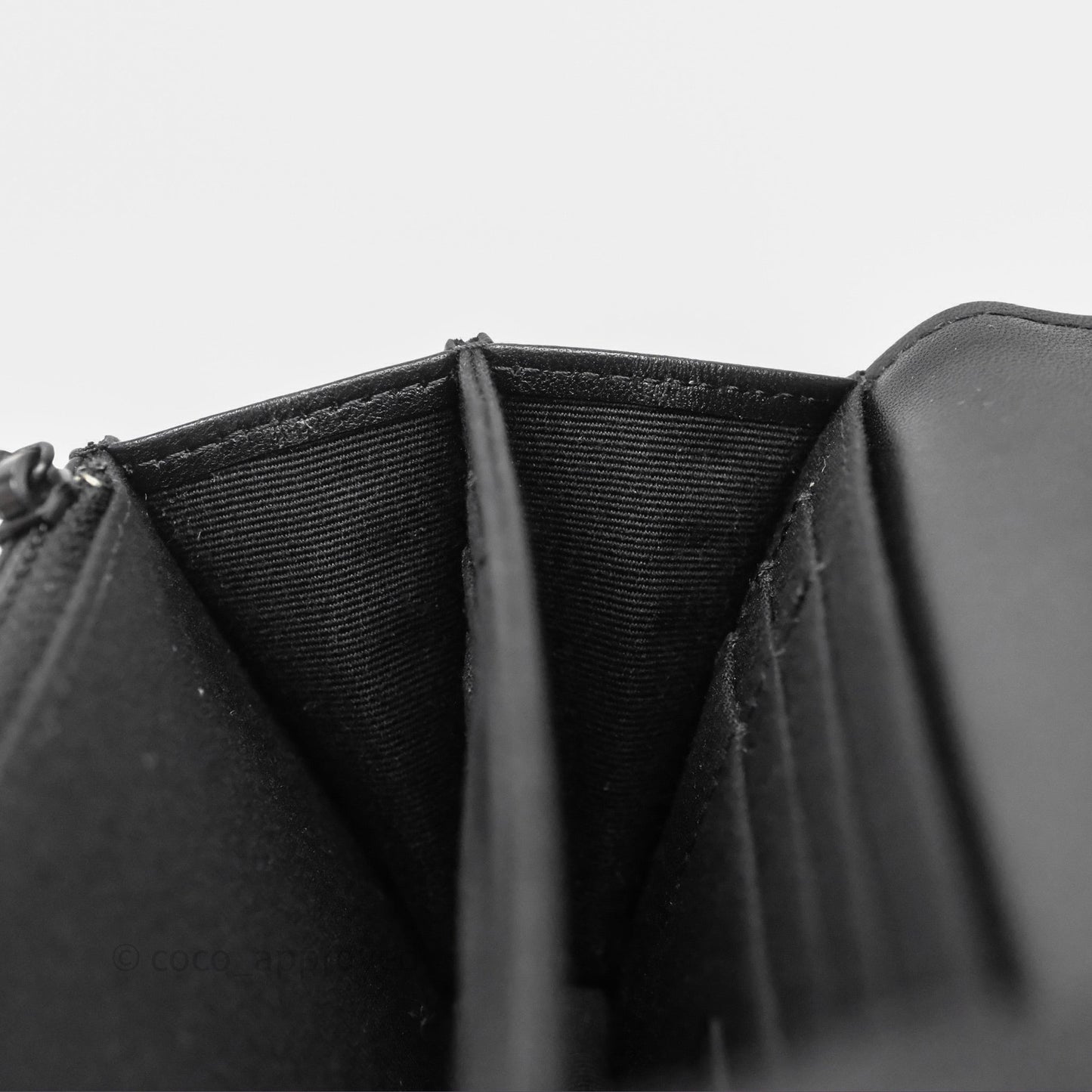 Chanel Mini Quilted Trendy CC WOC Wallet On Chain So Black Lambskin