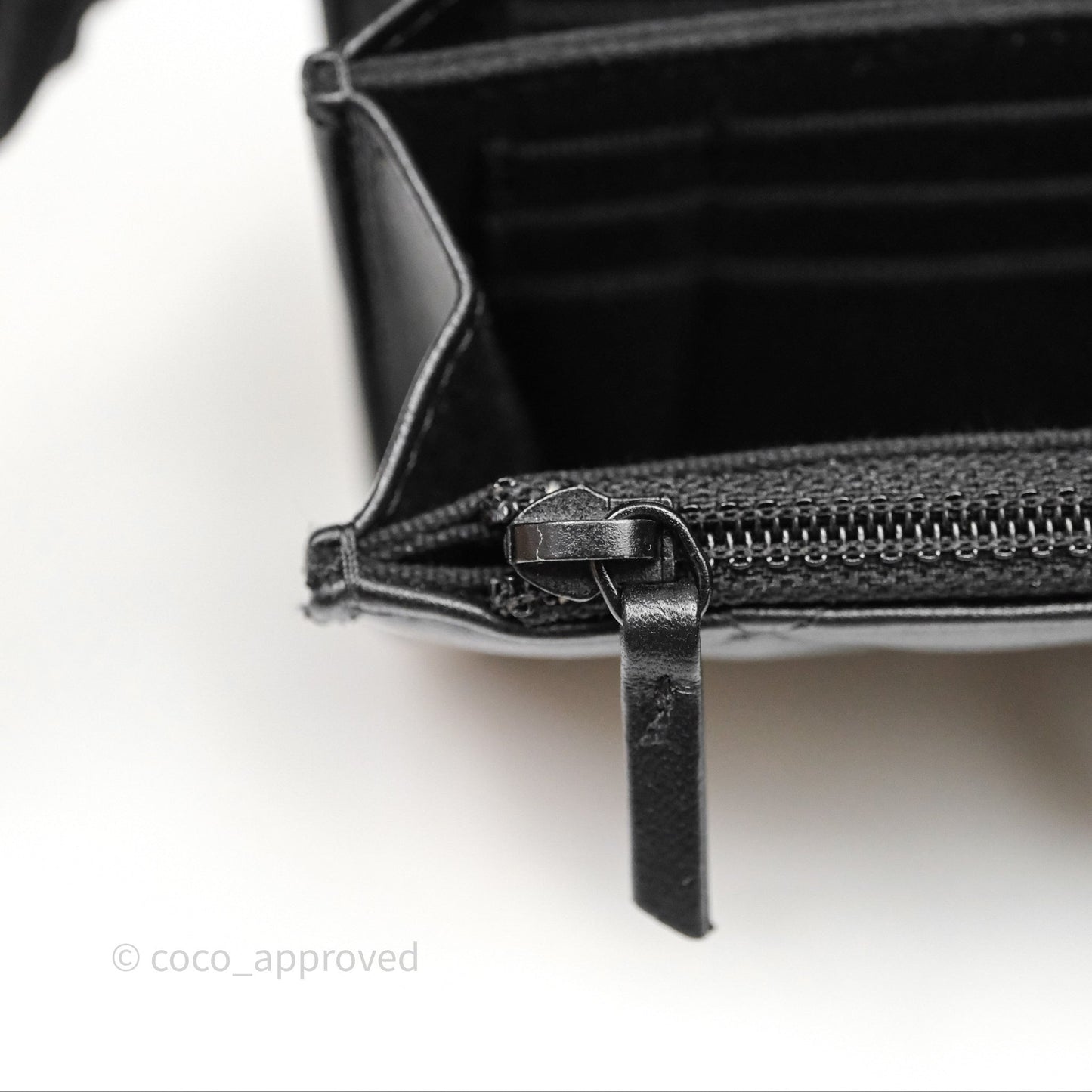 Chanel Mini Quilted Trendy CC WOC Wallet On Chain So Black Lambskin