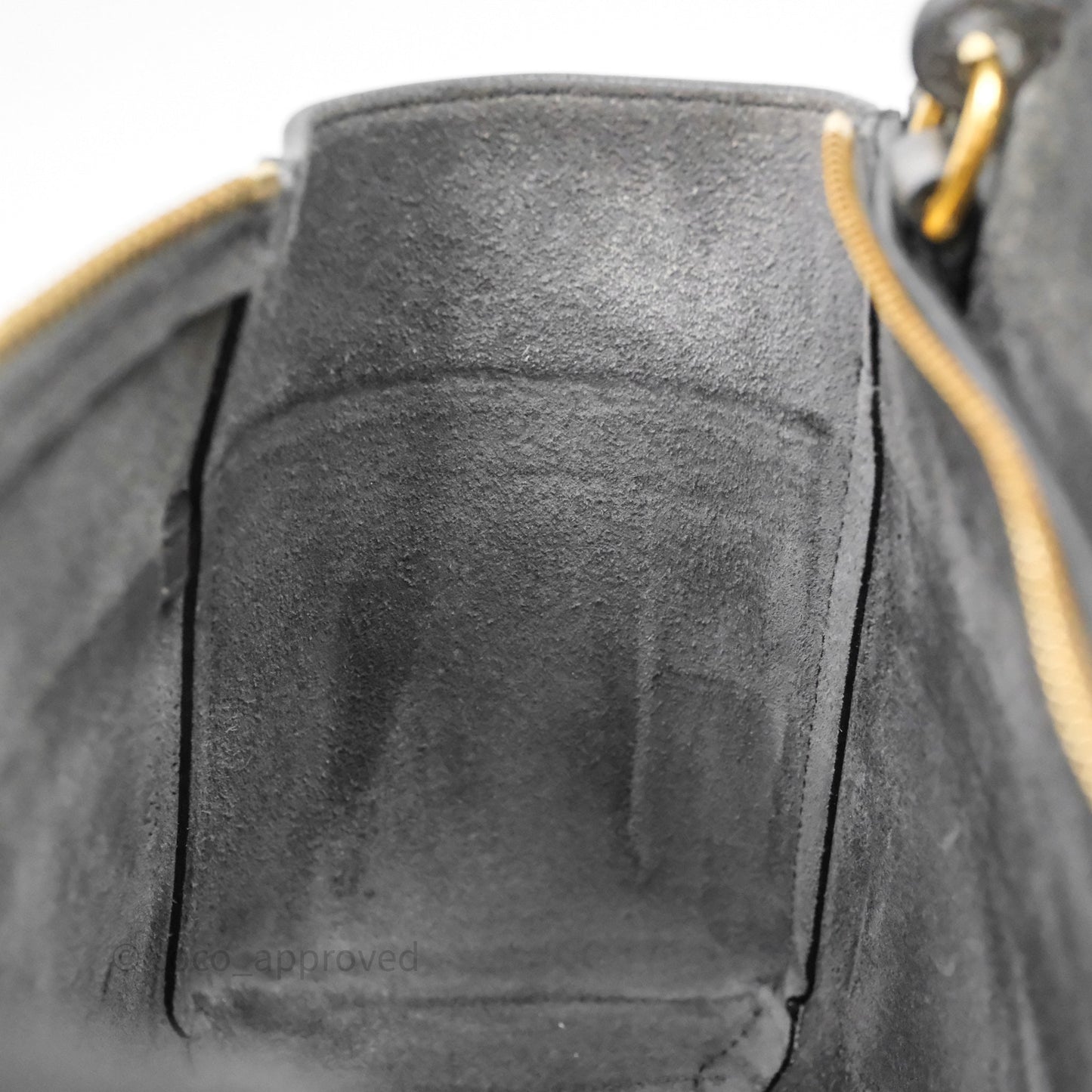 Celine Nano Belt Bag Grey Grained Calfskin Gold Hardware