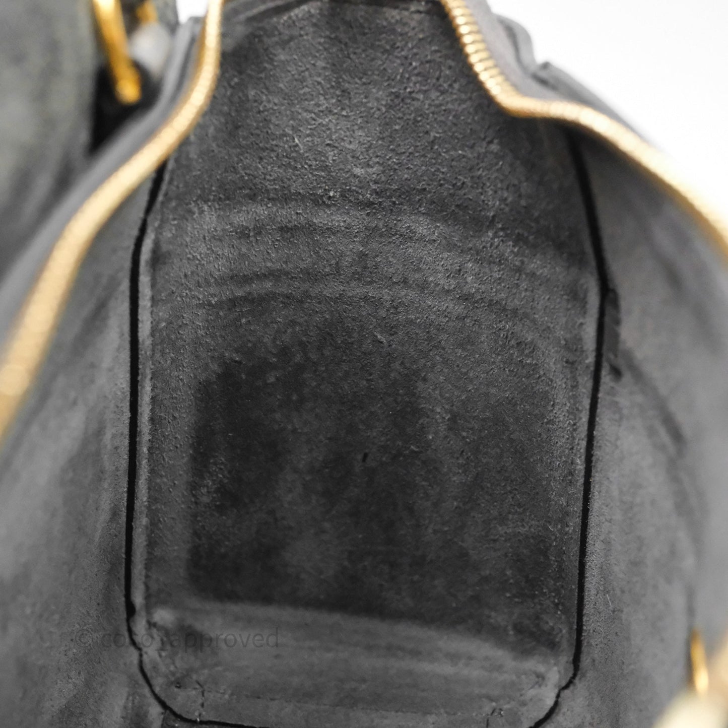 Celine Nano Belt Bag Grey Grained Calfskin Gold Hardware